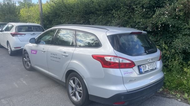 Ford Focus med Vinterdekk