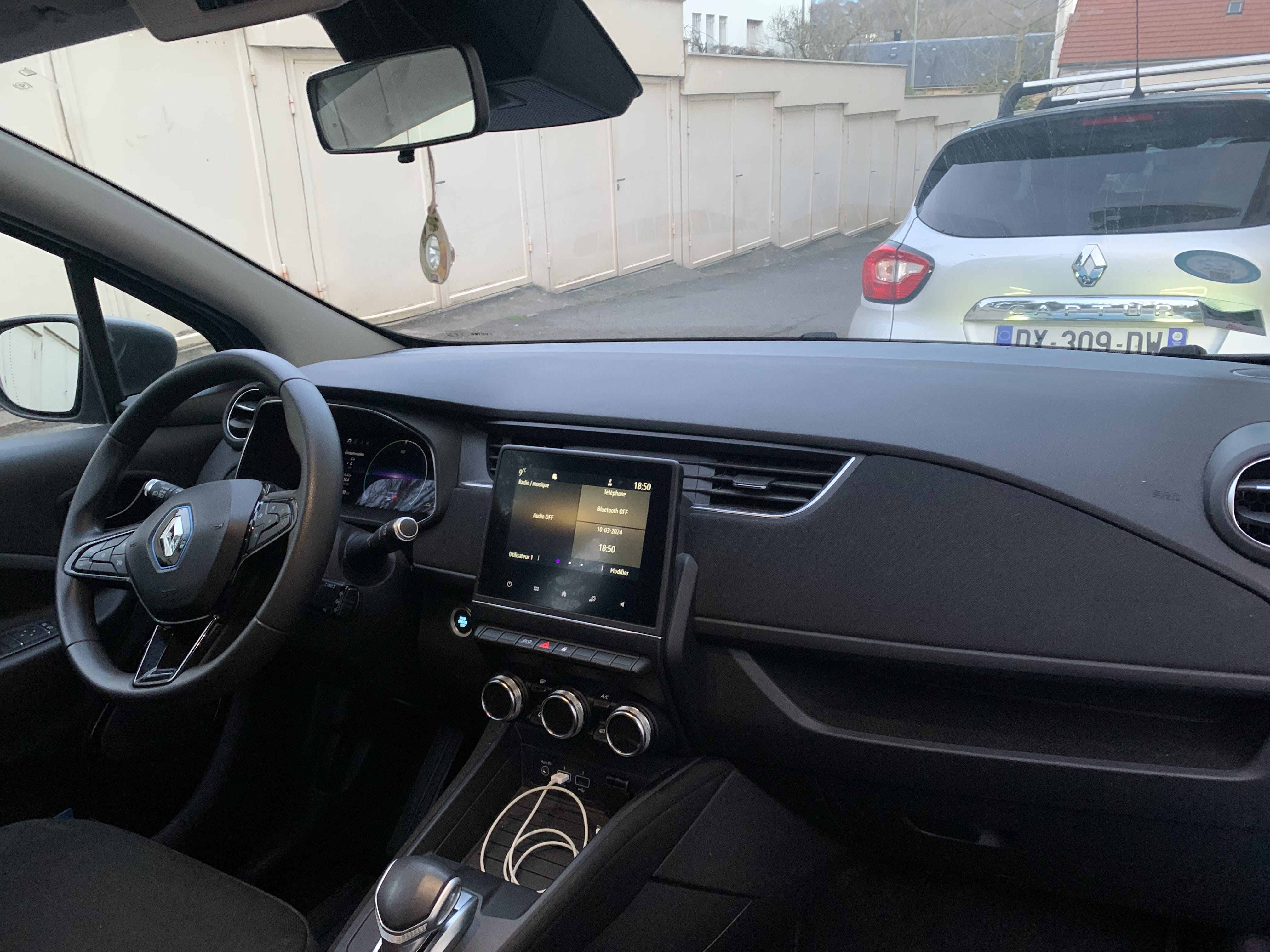 Renault ZOE avec Siège bébé