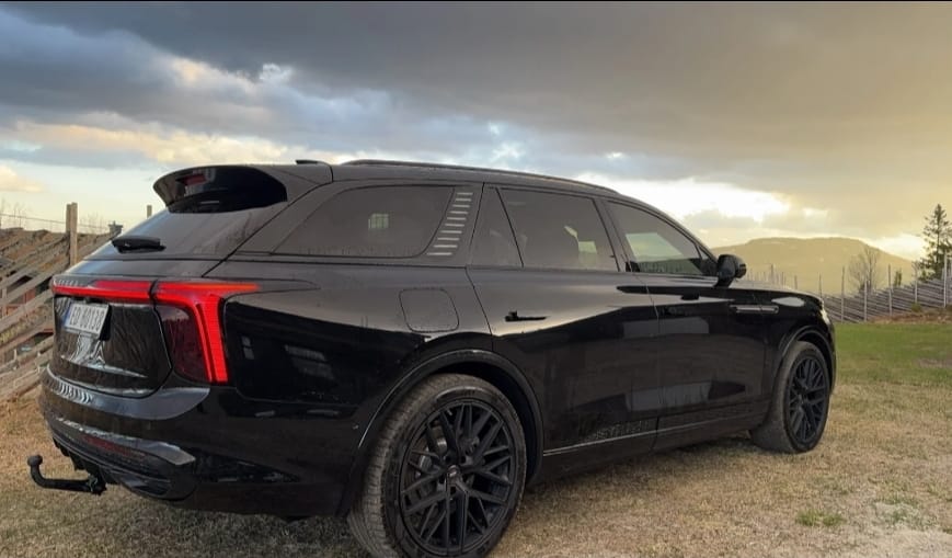 Hongqi E-HS9 med GPS