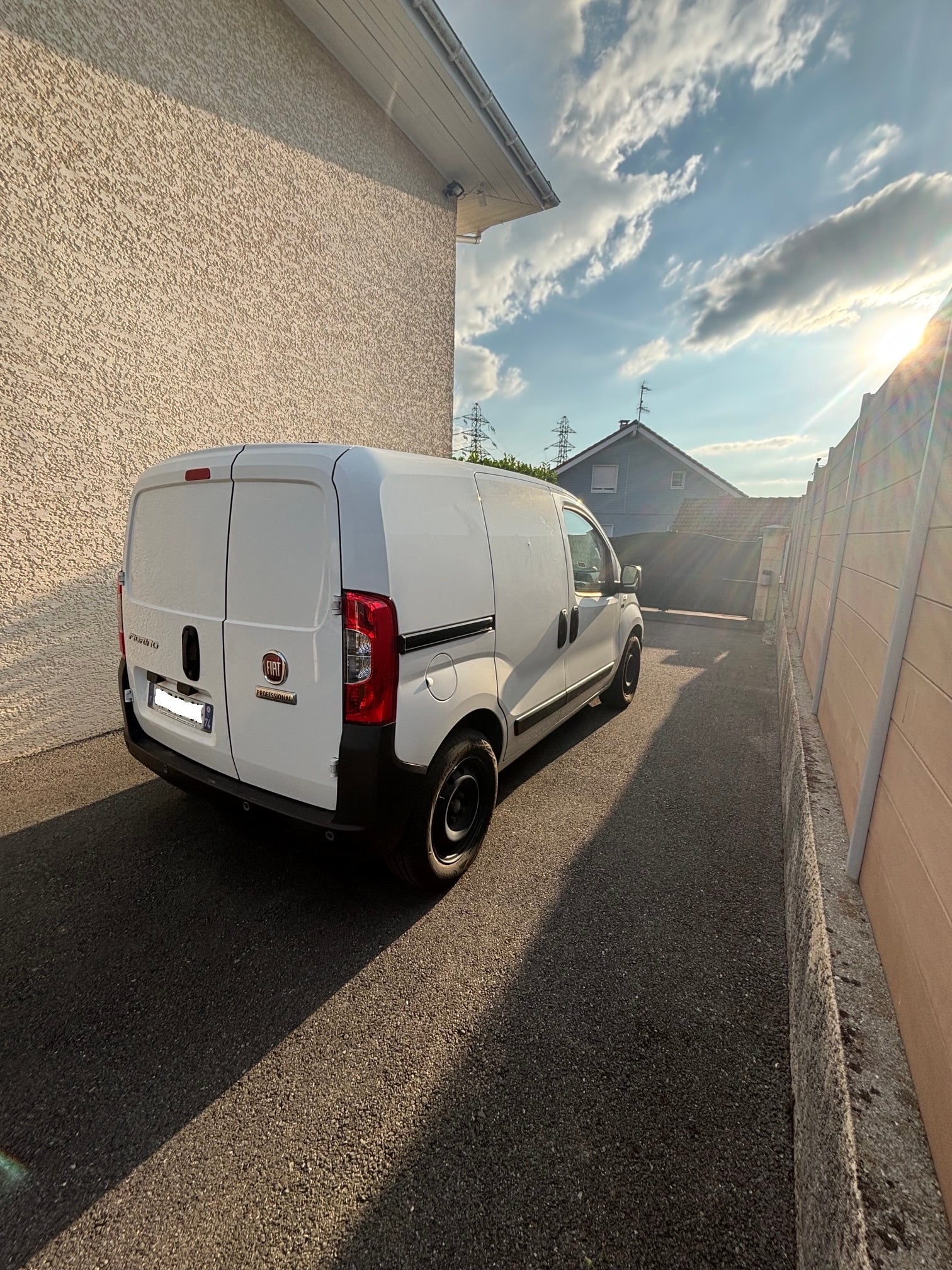 Fiat Fiorino avec GPS