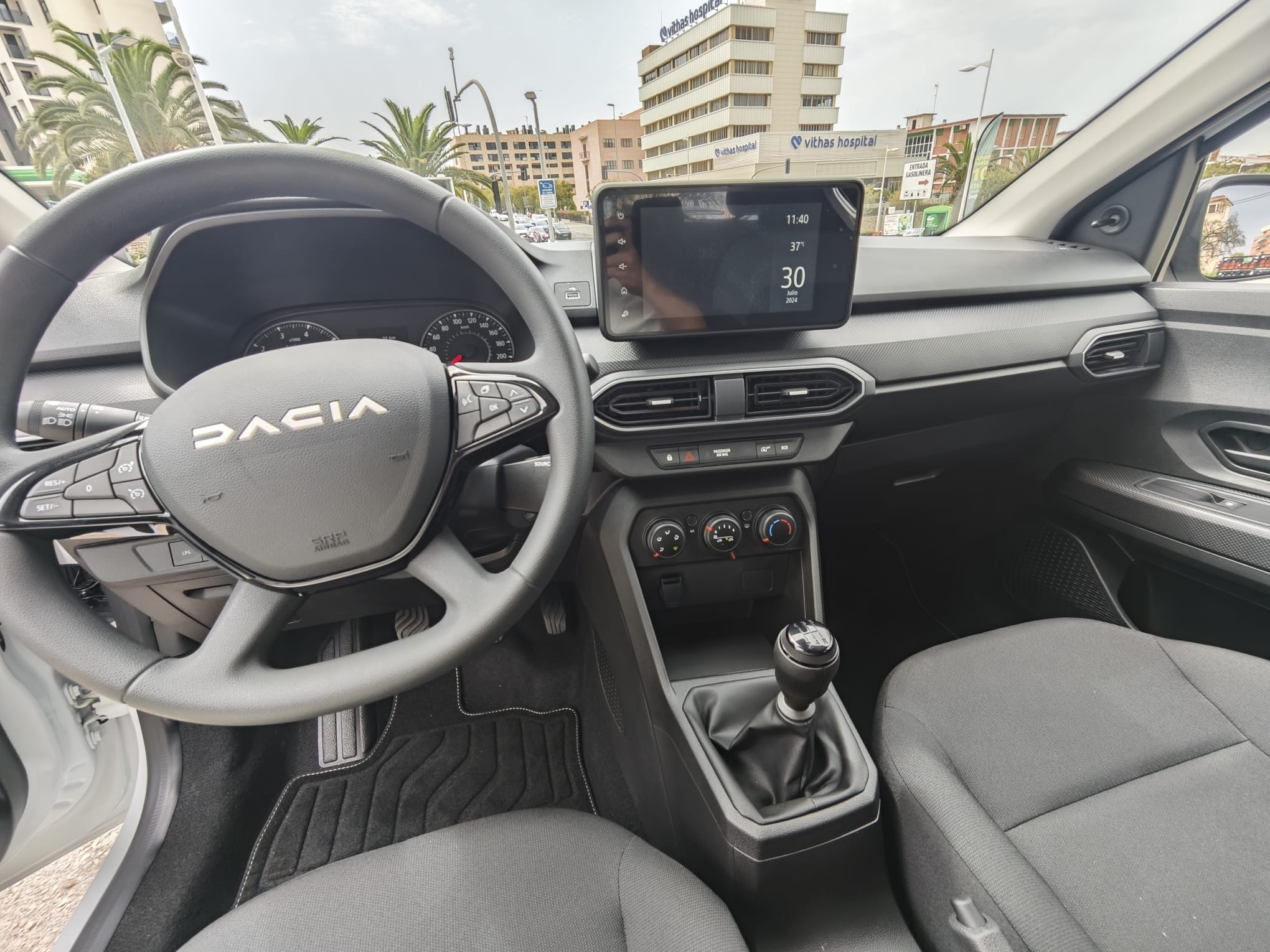 Dacia Sandero con Apple CarPlay