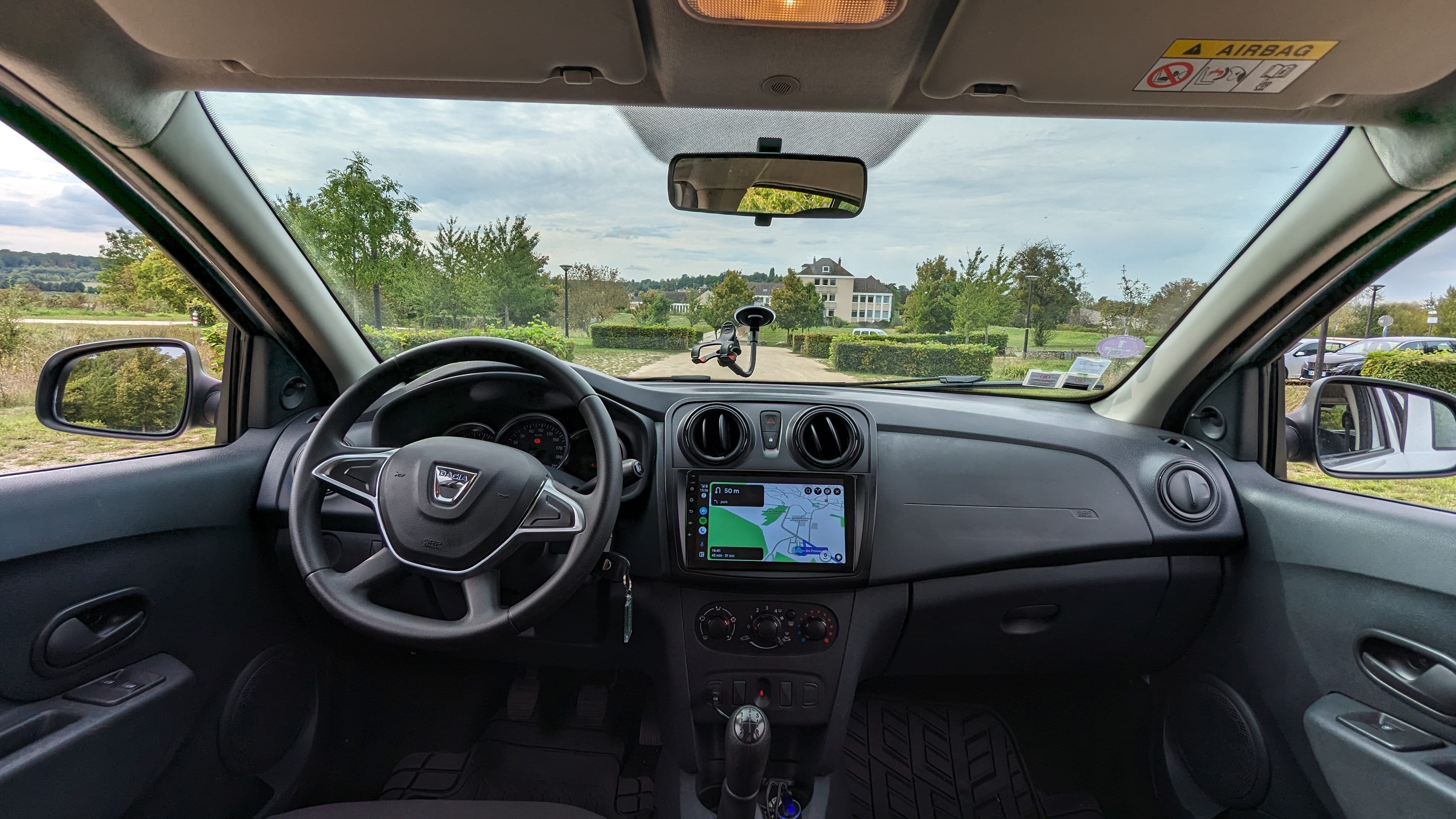 Dacia Sandero avec Android Auto