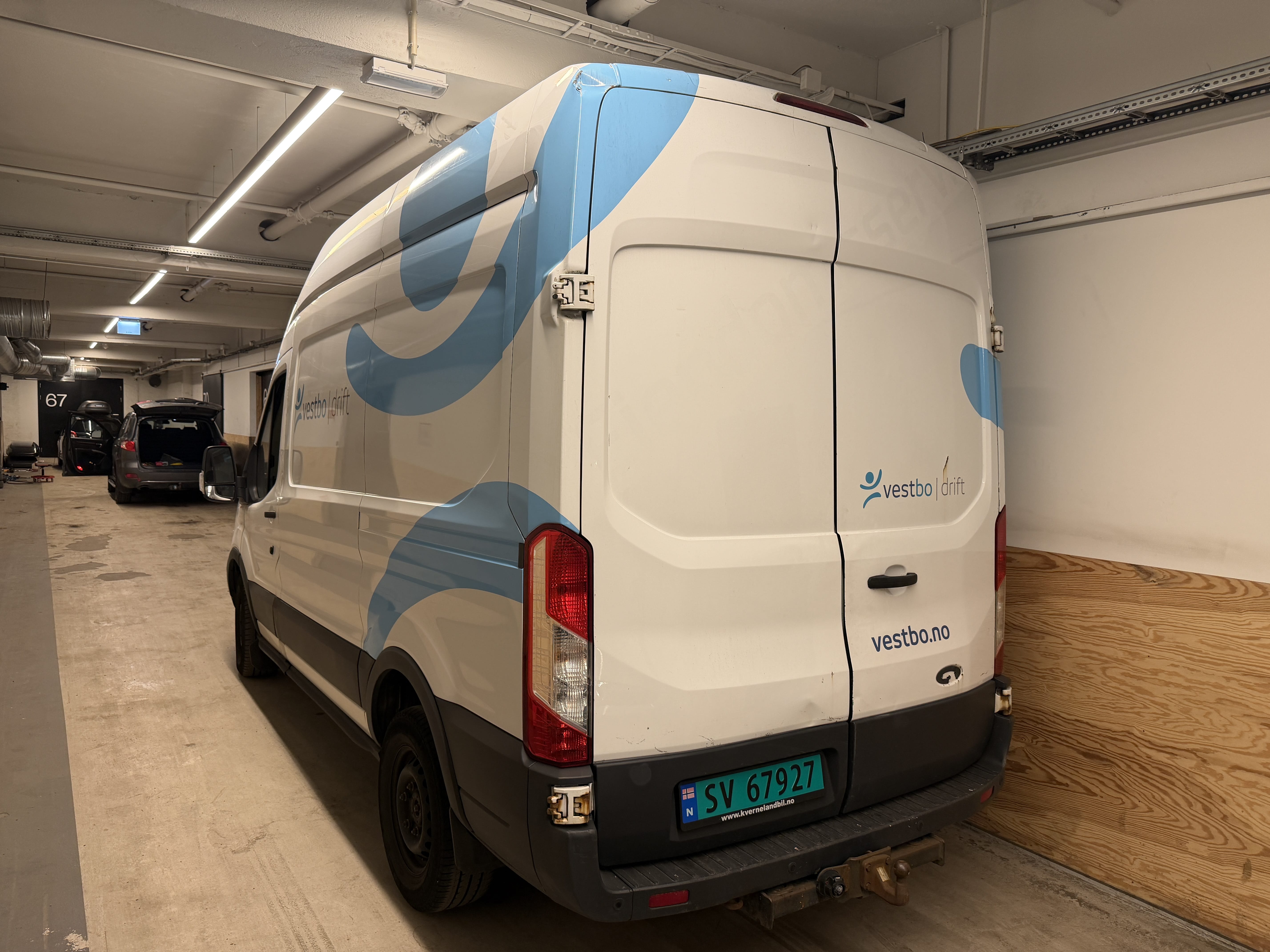 Ford Transit Varebil with Cruise control
