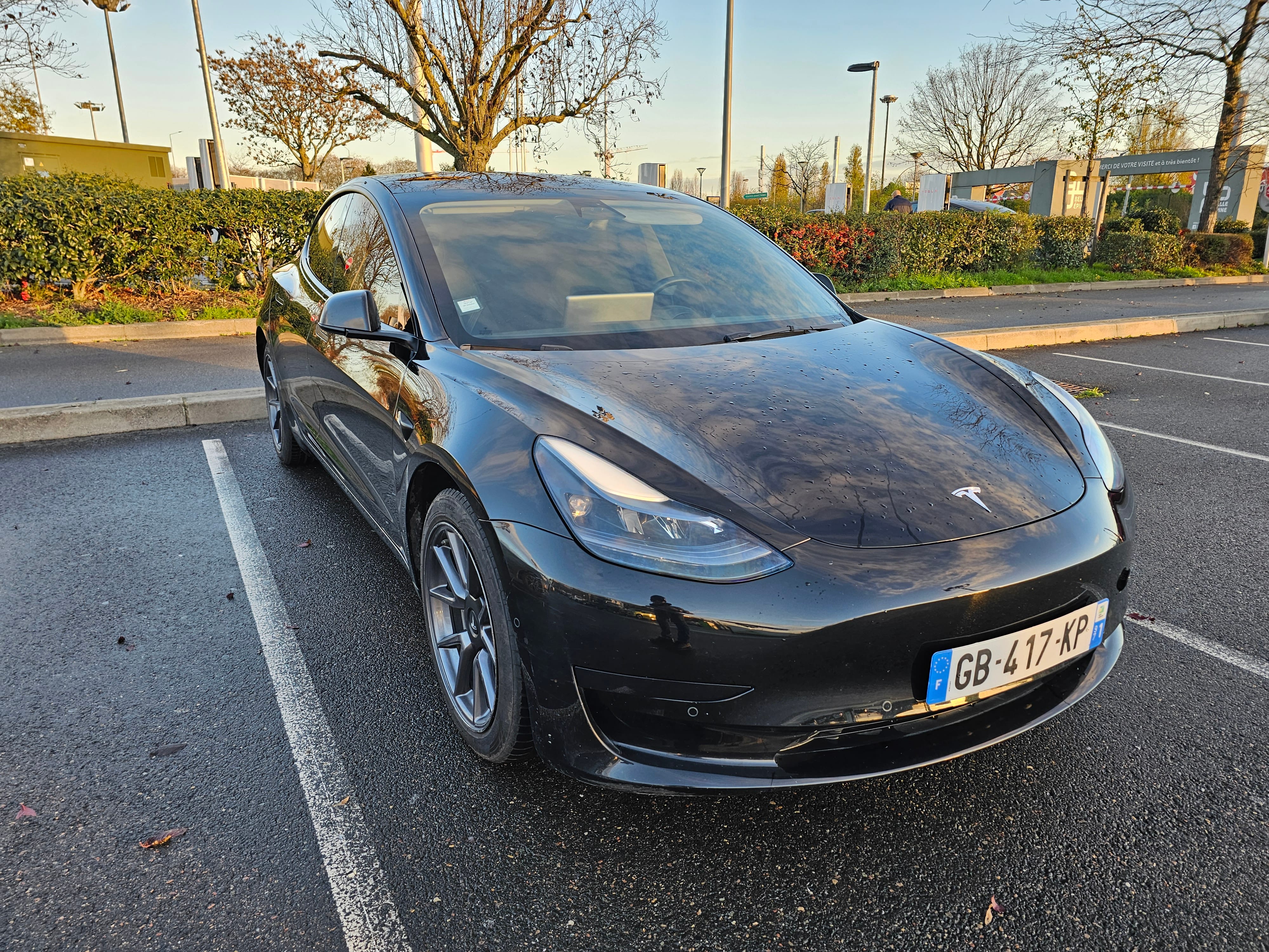 Tesla Model 3 avec Audio Bluetooth