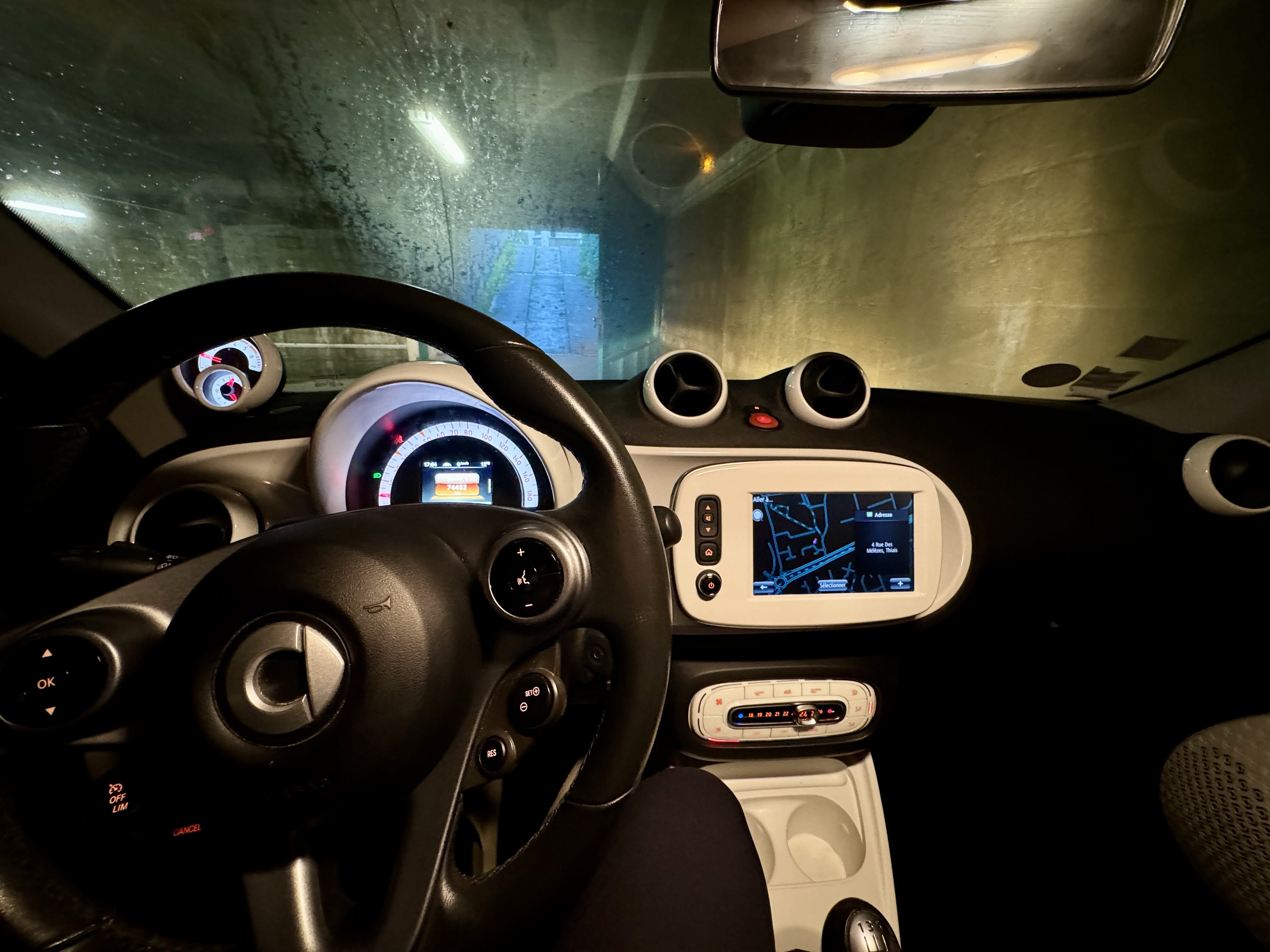 Smart Forfour Prime avec Régulateur de vitesse
