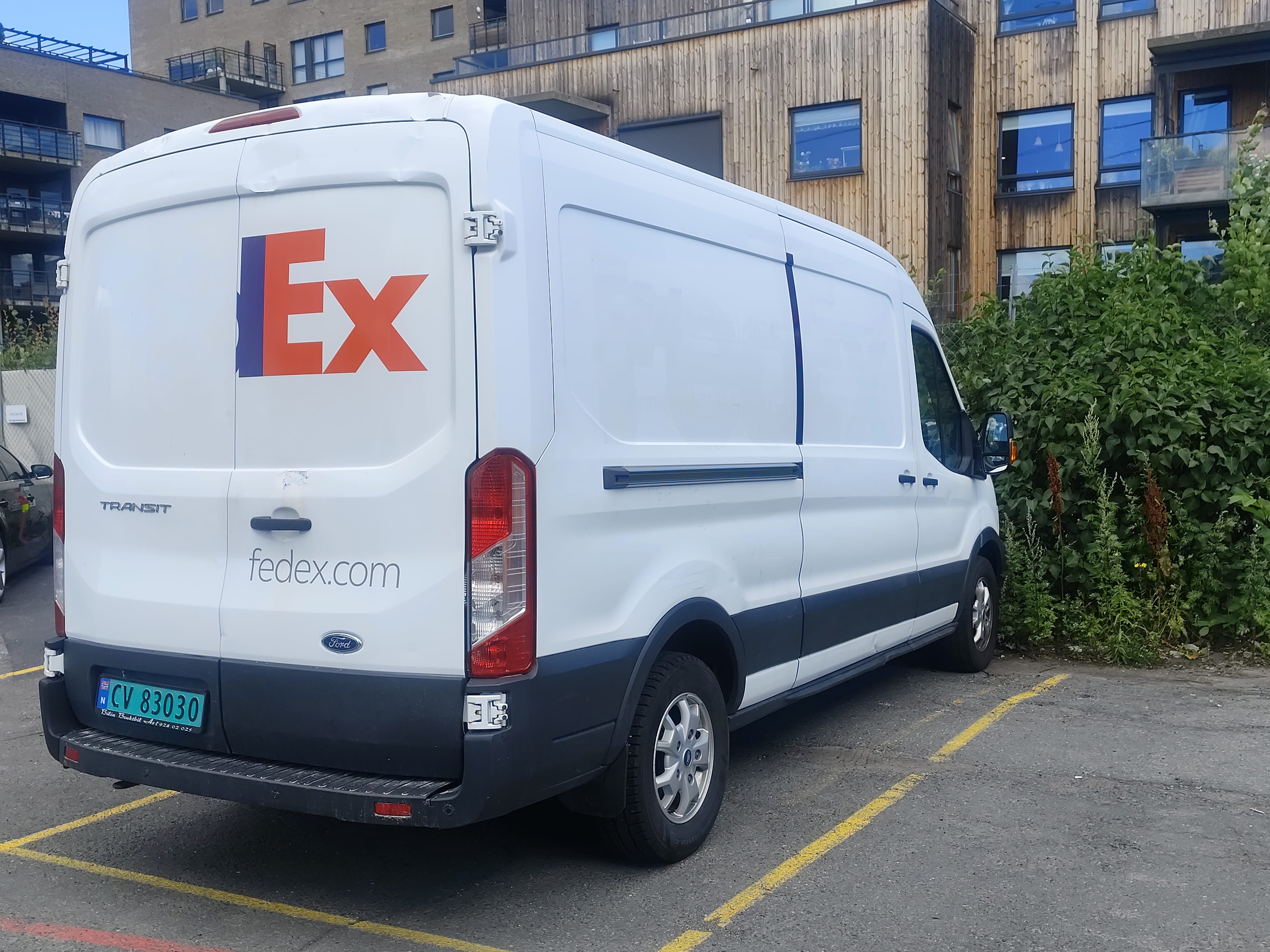 Ford Transit Varebil med Cruisekontroll