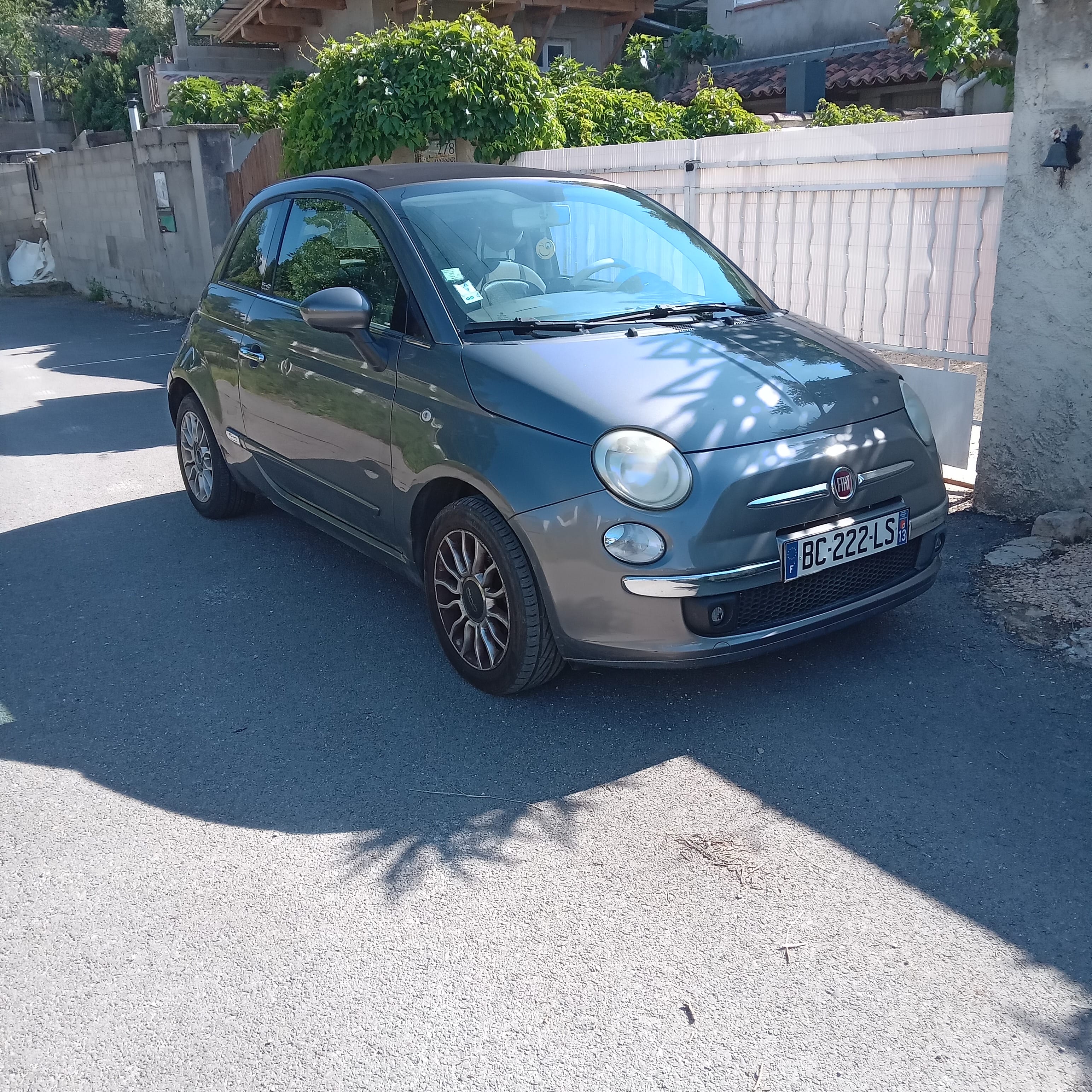 Fiat 500 C avec Climatisation