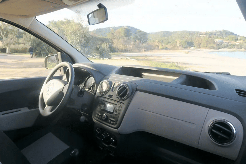 Dacia Dokker avec GPS