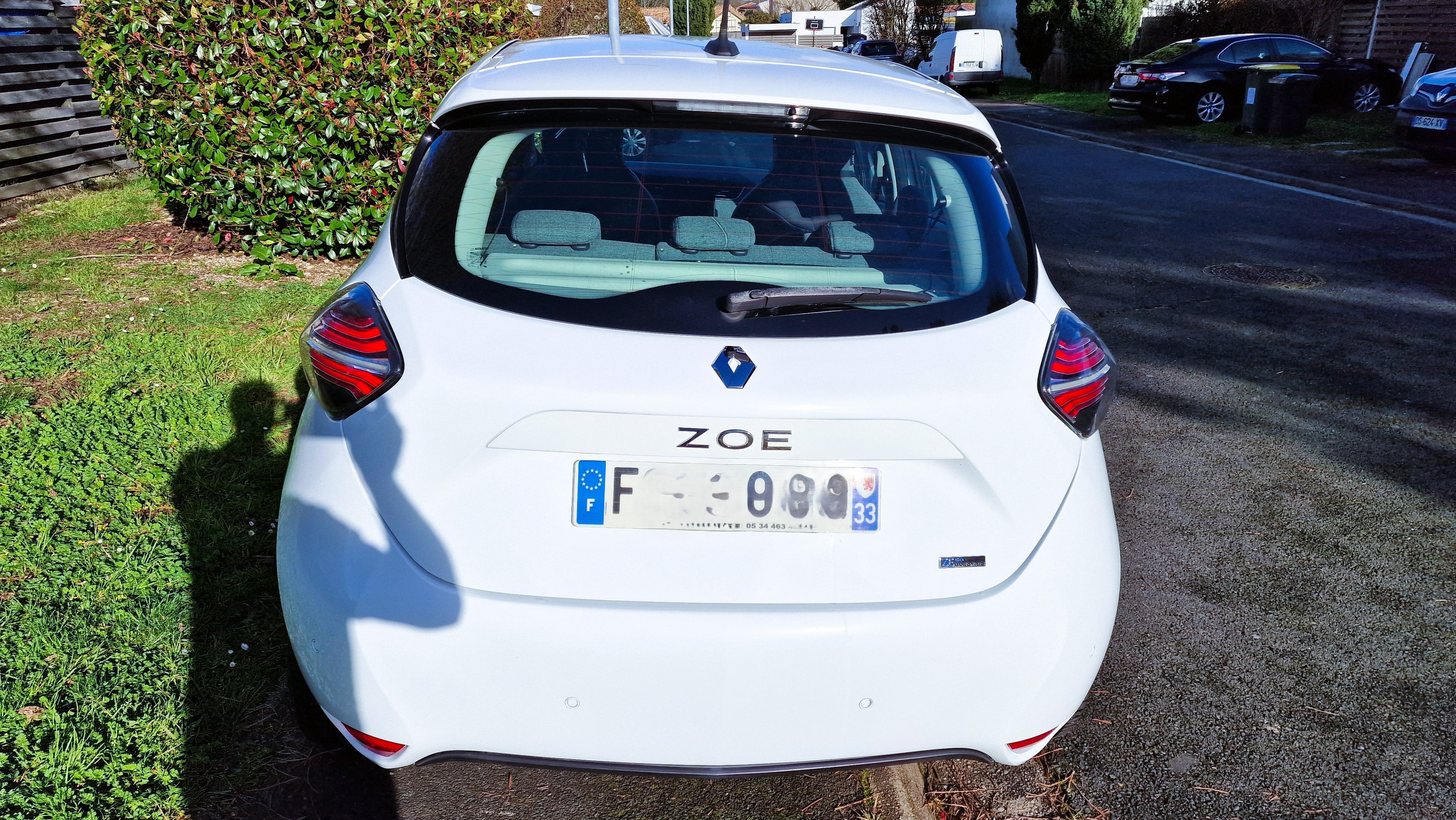 Renault ZOE avec GPS