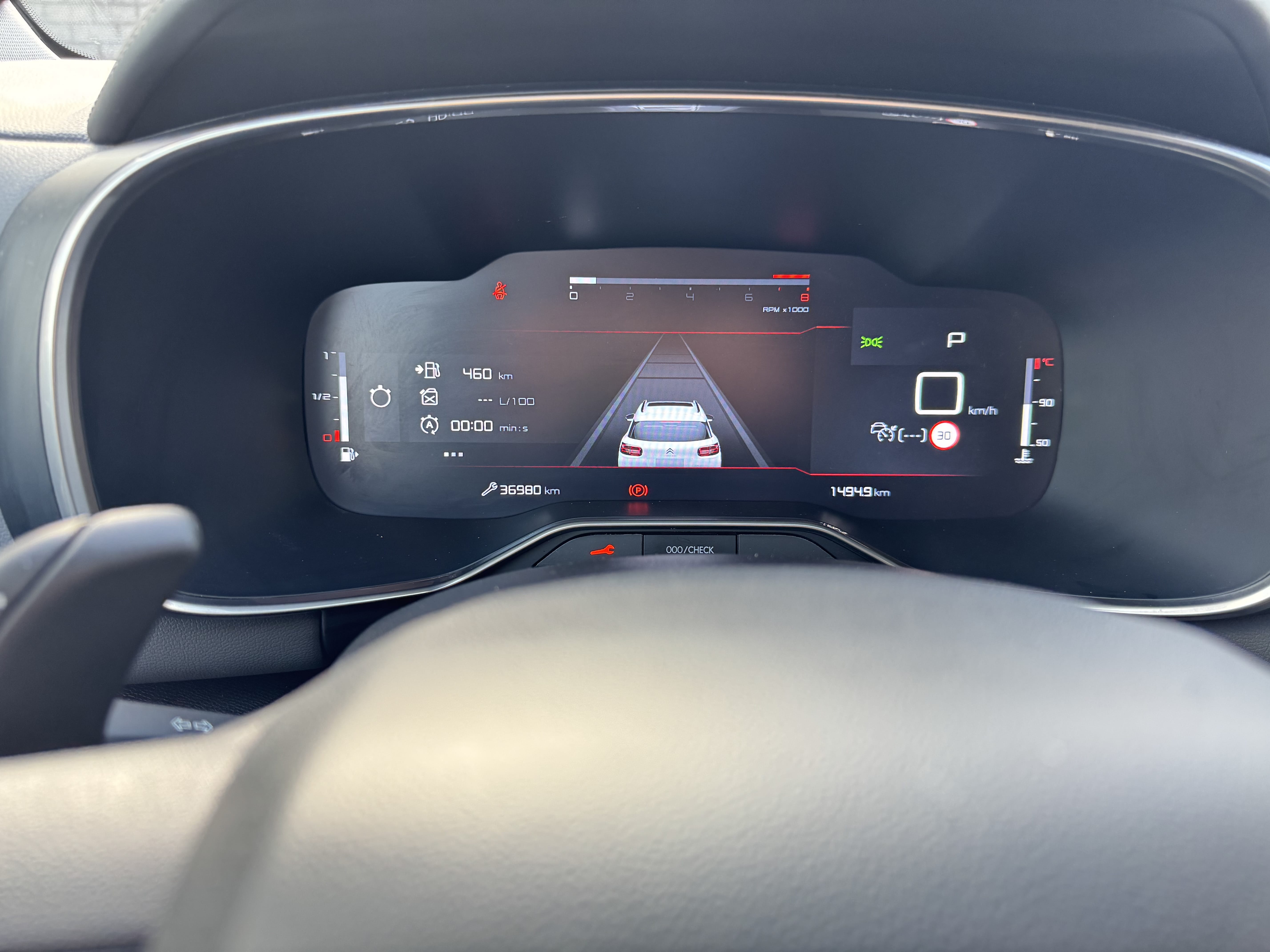 Citroen C5 Aircross avec Android Auto