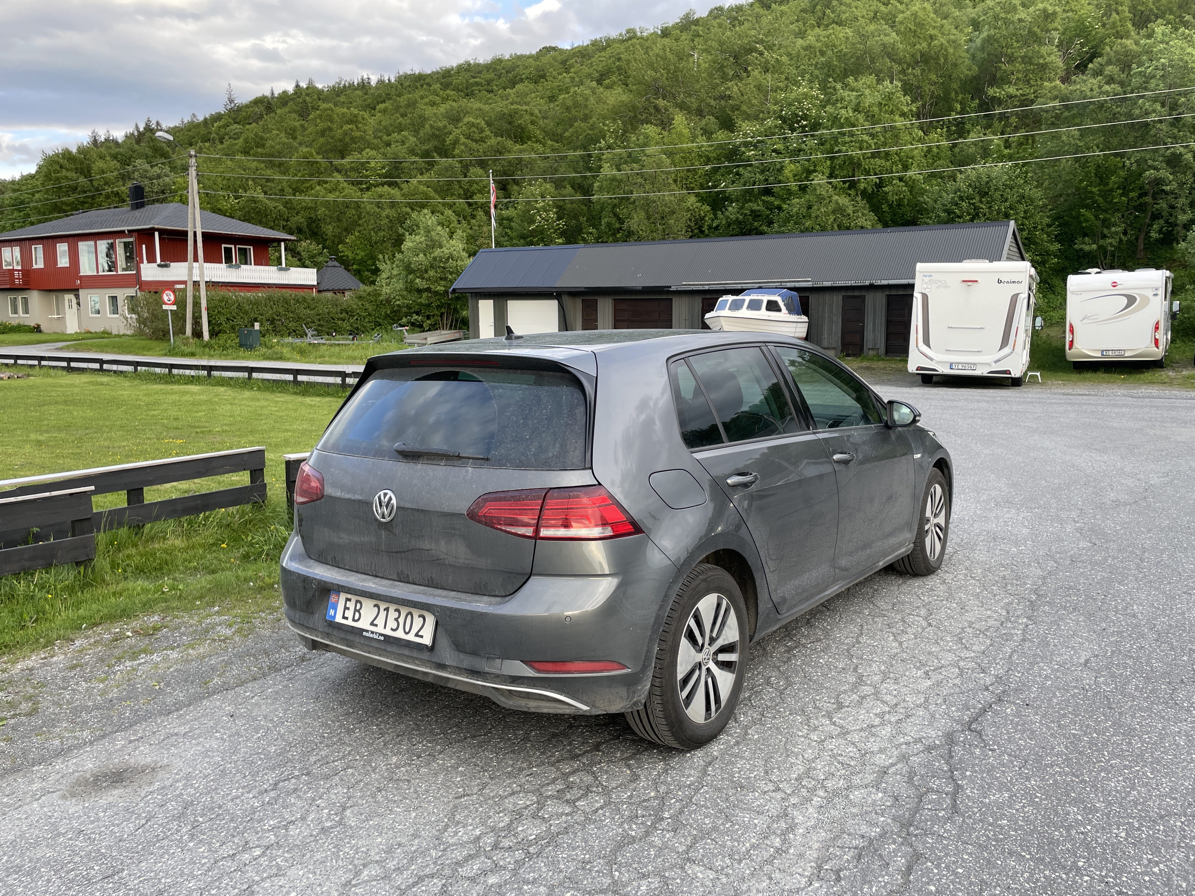 Volkswagen e-Golf med GPS