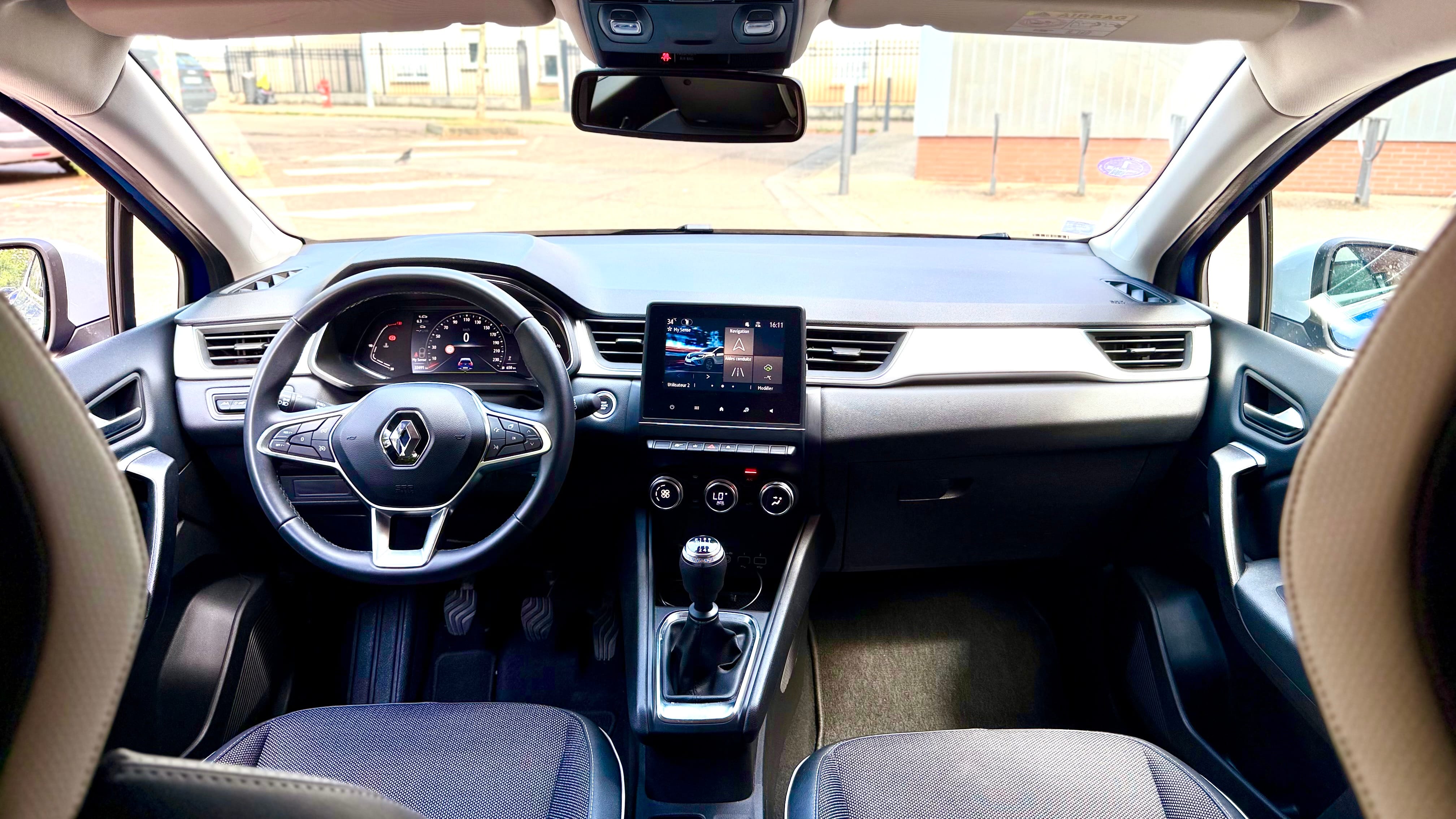 Renault Captur avec GPS