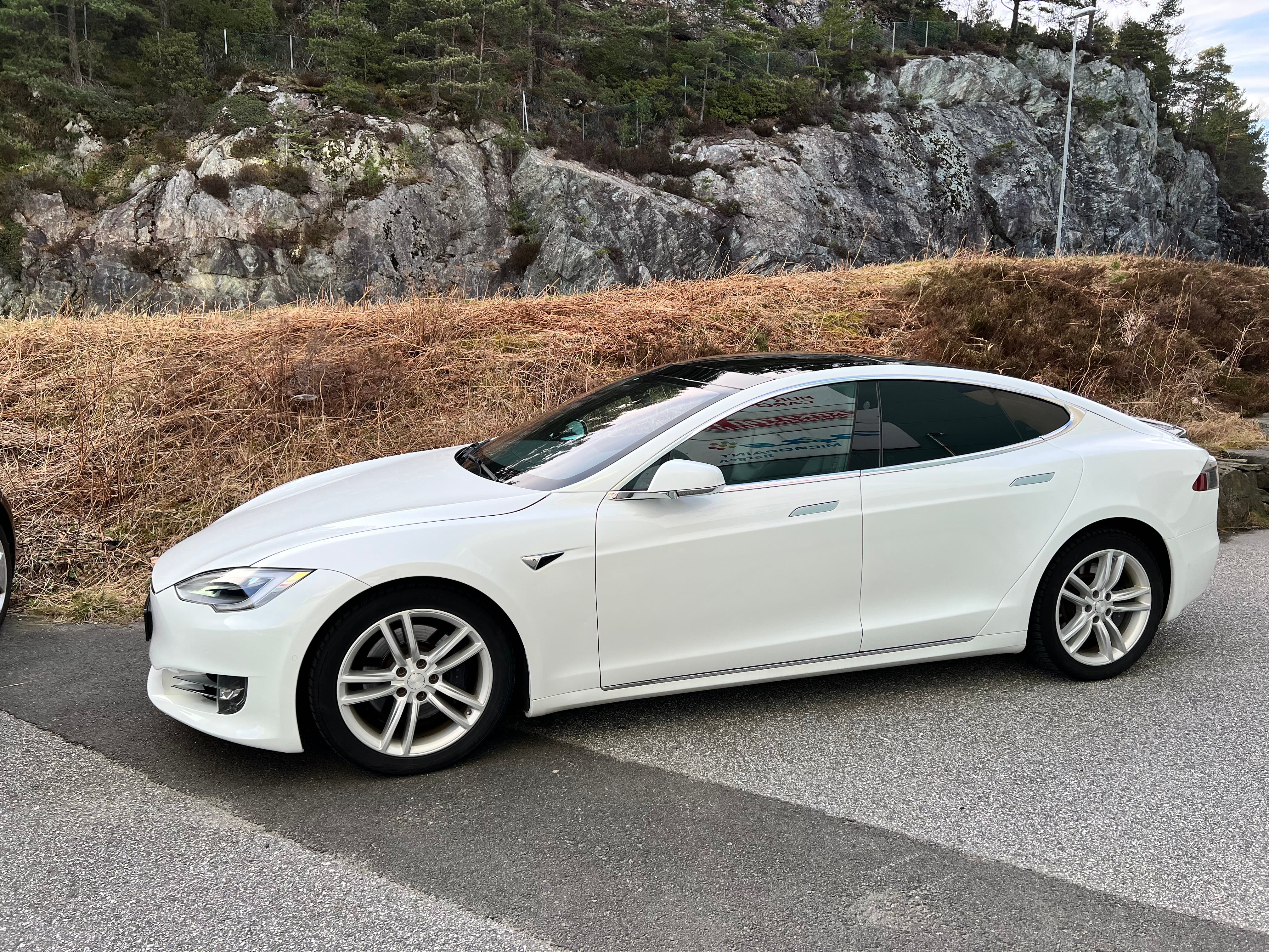 Tesla Model S med Aircondition