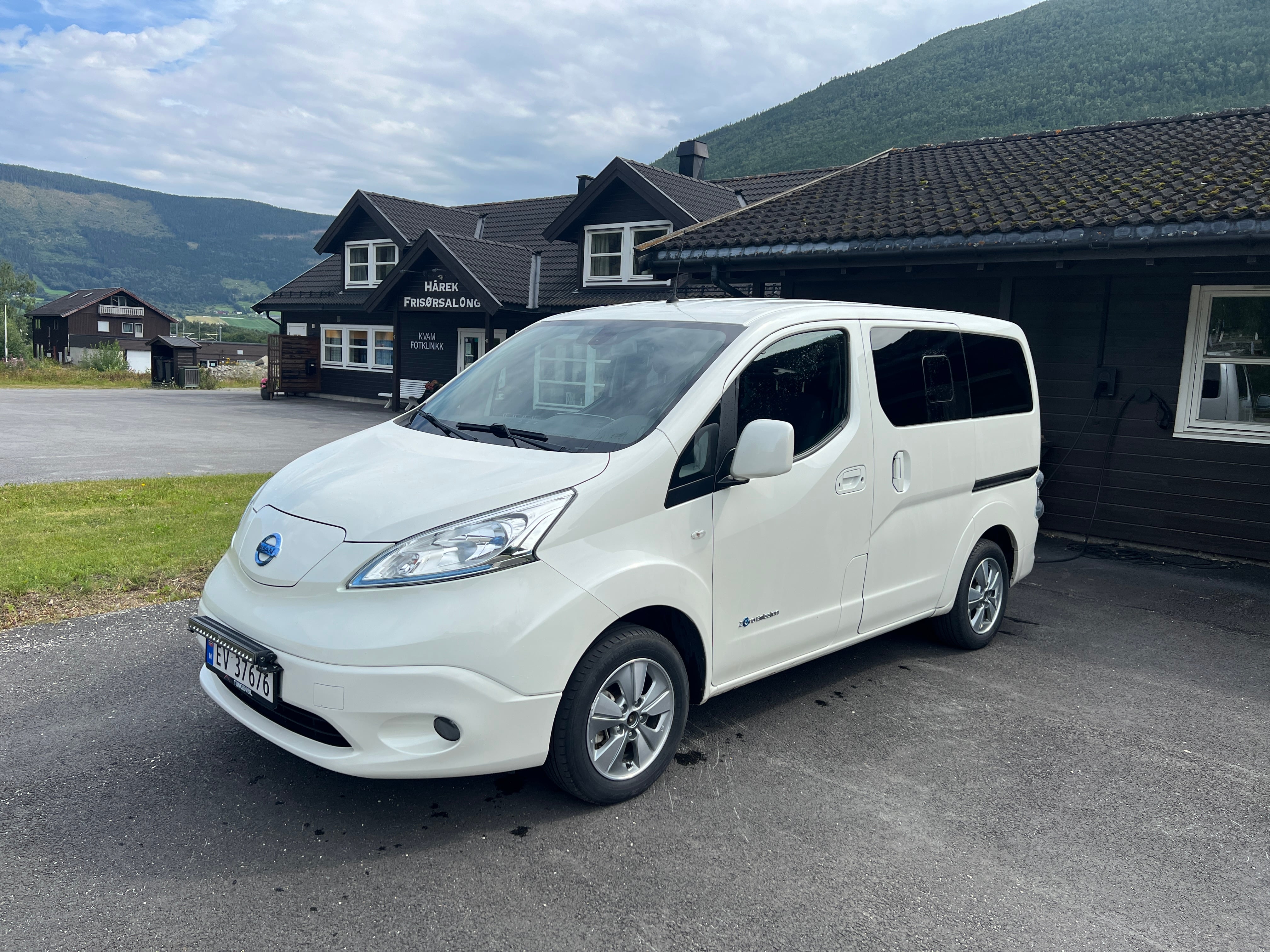 Nissan e-NV200 Evalia 40 kWh / ca 200 km rekkevidde +/-, 2019, Elektrisk, automatisk, 7 seter