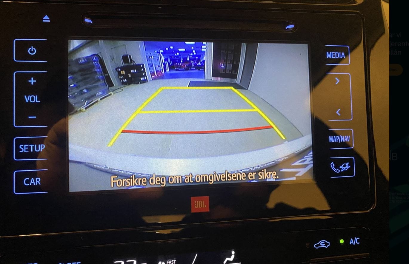 Toyota Prius med GPS