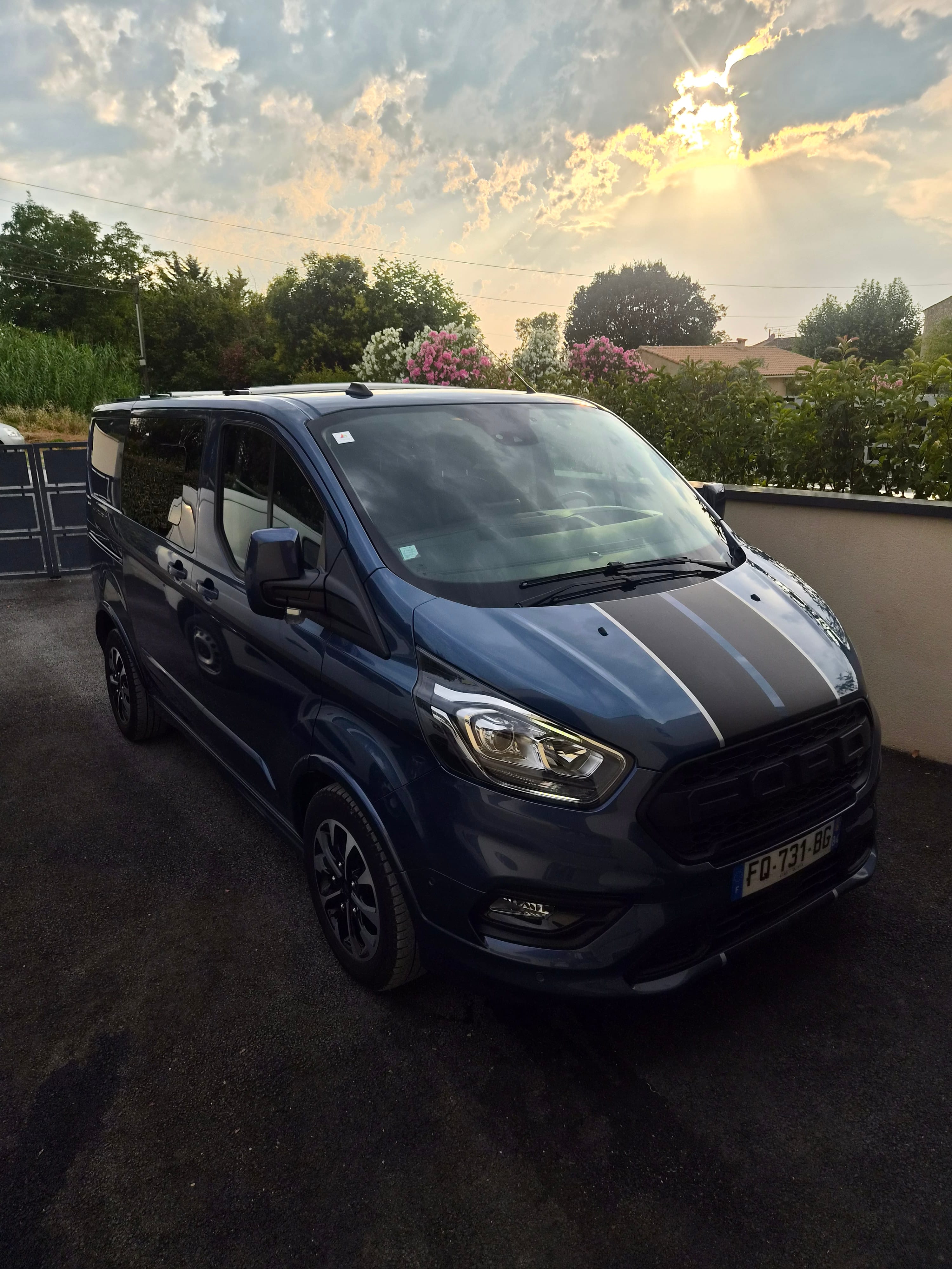 Ford Transit Custom Kombi 2.0l, 2020, Diesel, automatique