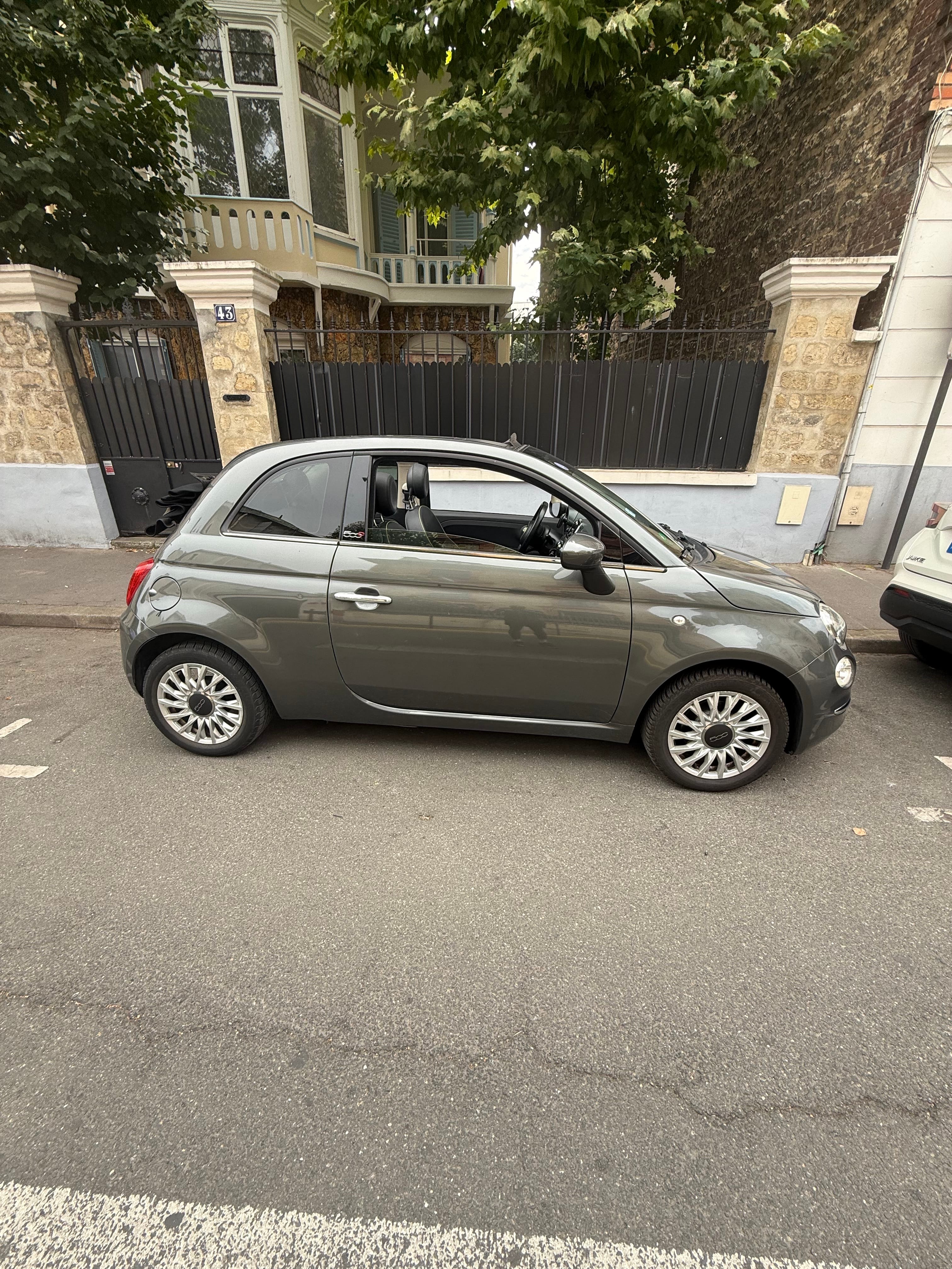 Fiat 500 C avec Climatisation