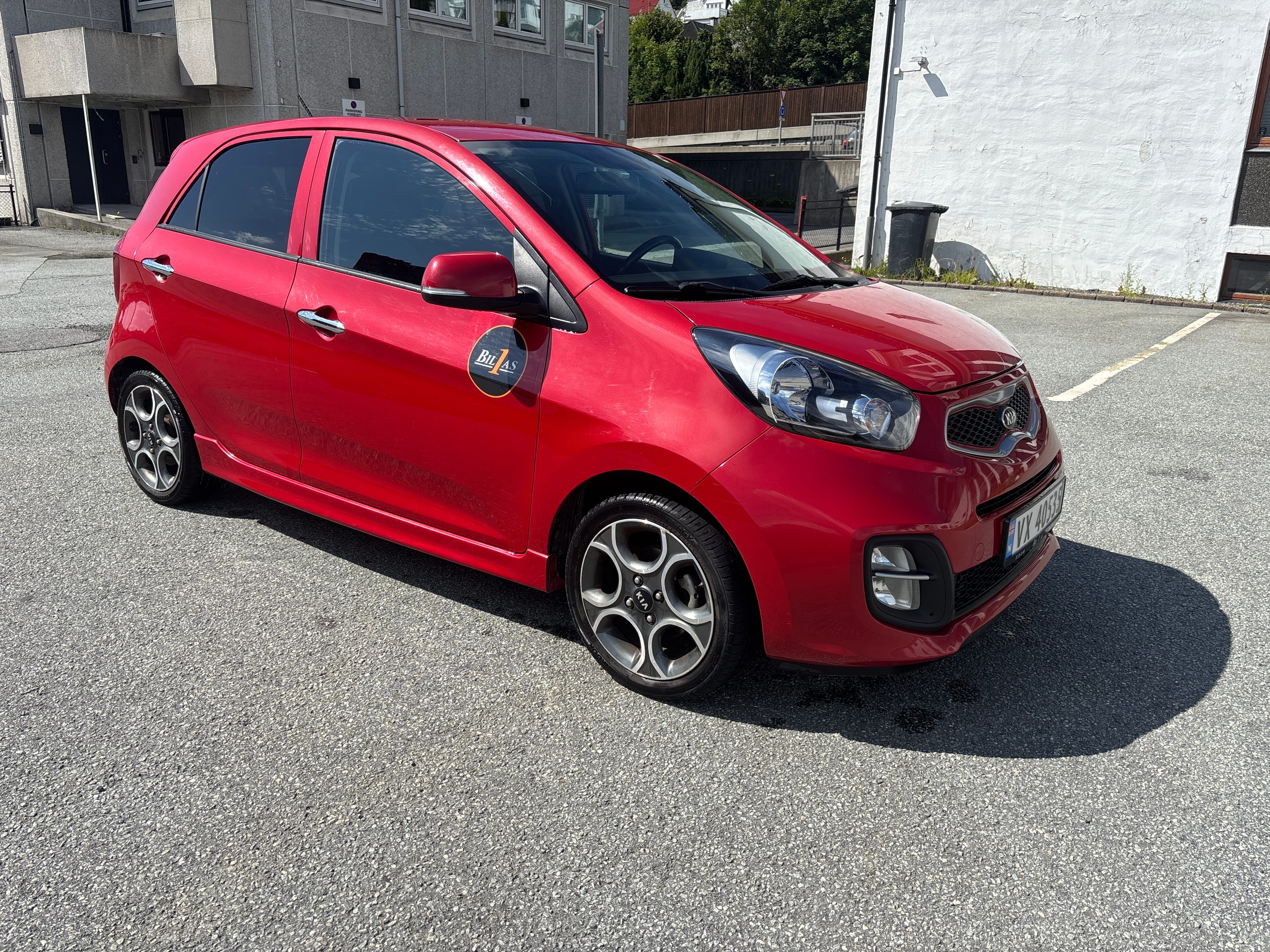 Kia Picanto 5 seter Compact Mrød, 2015, Blyfri 95