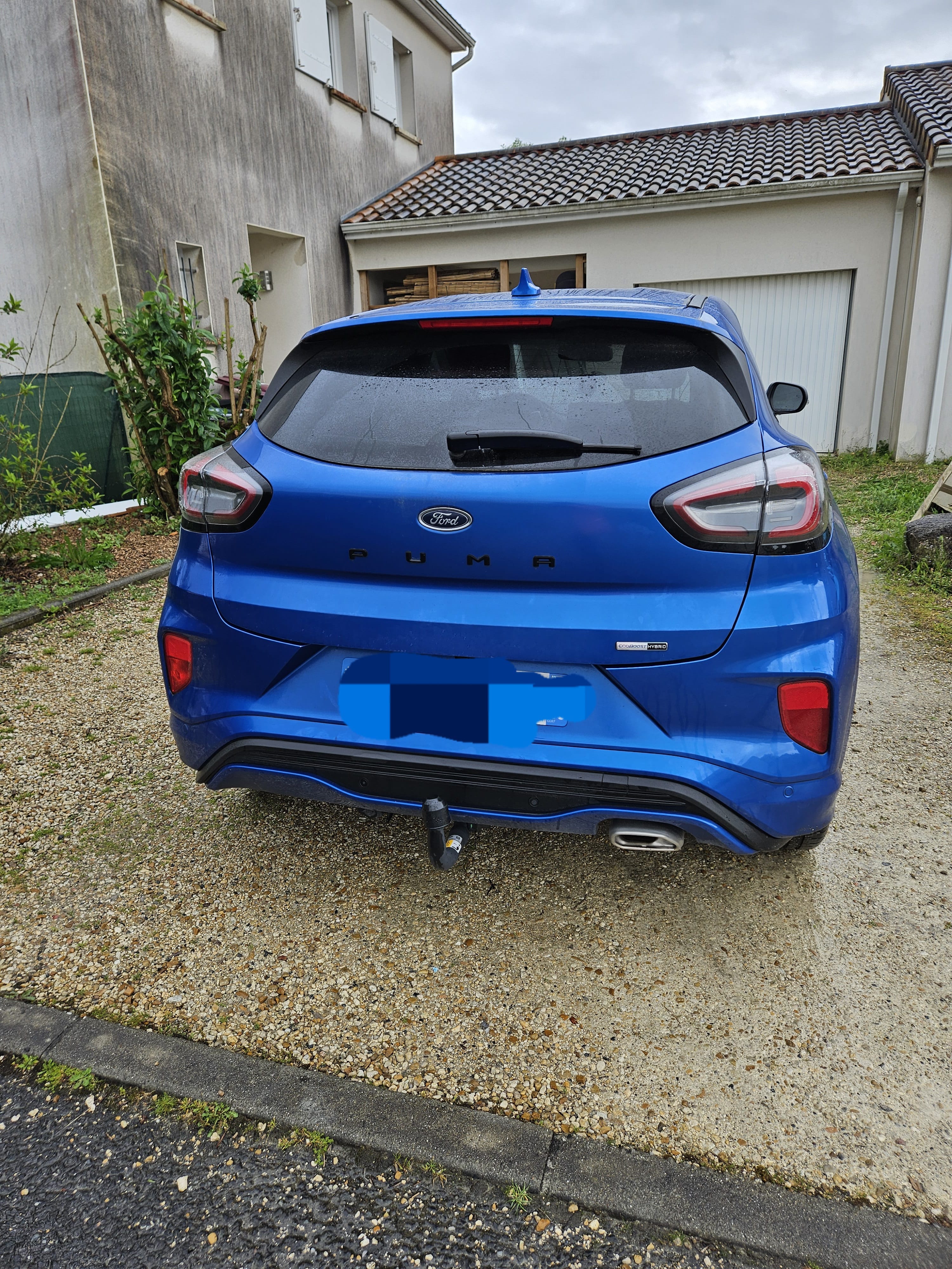 Ford Puma avec Siège bébé