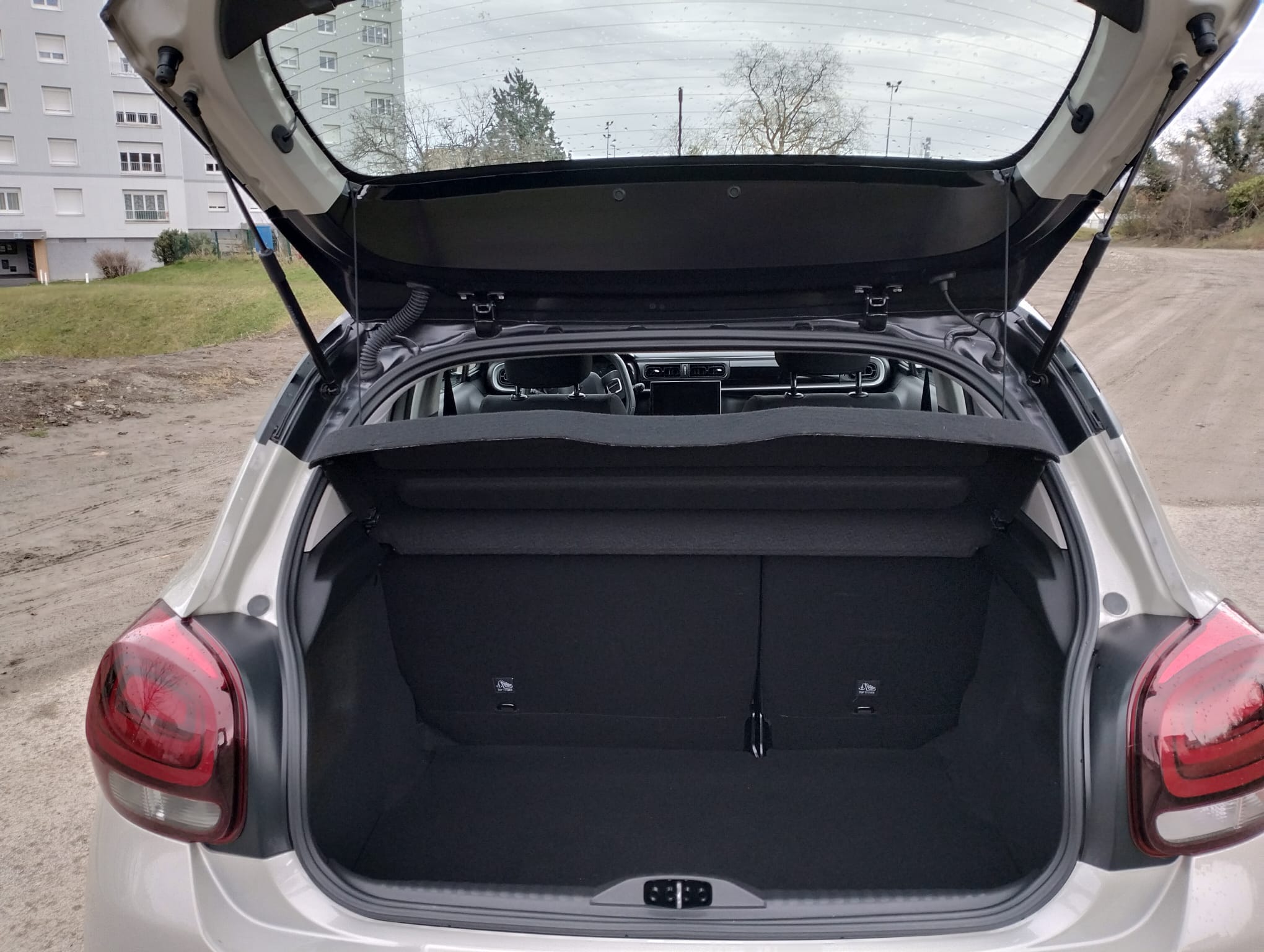 Citroen C3 avec Porte-vélos