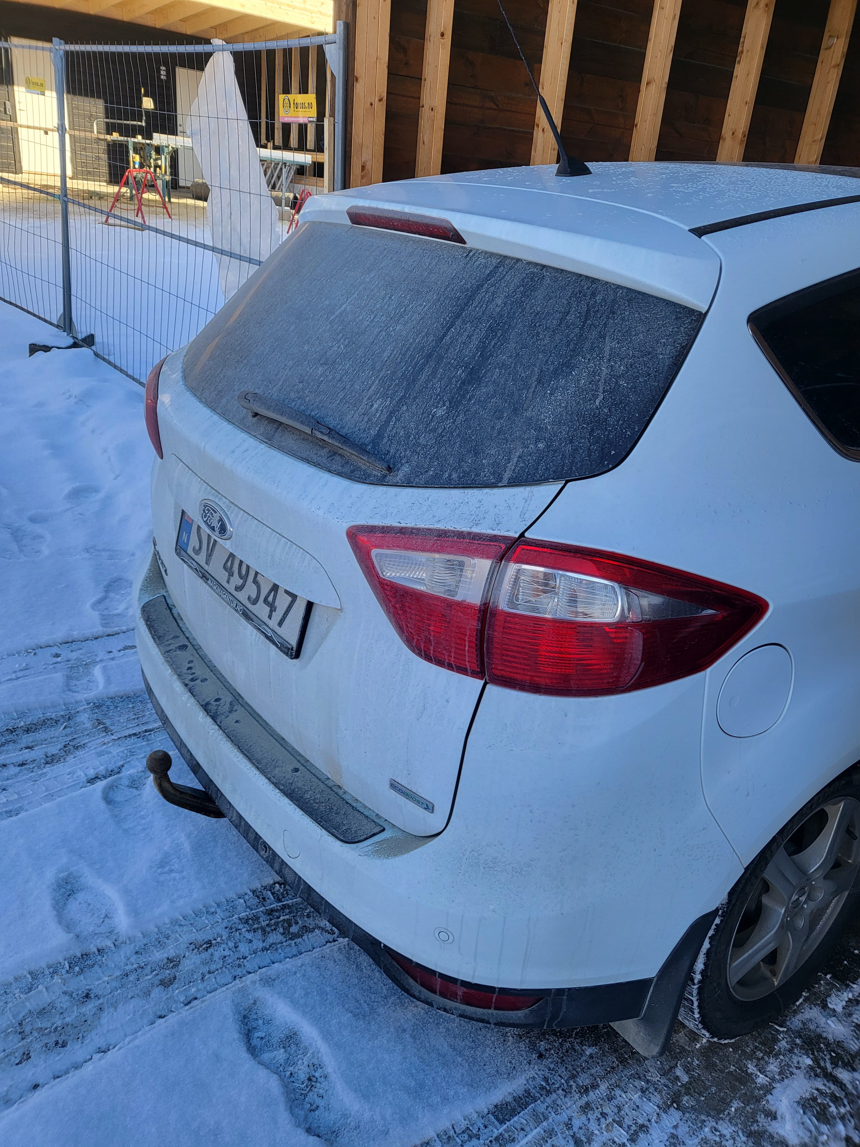 Ford C-Max med Babysete