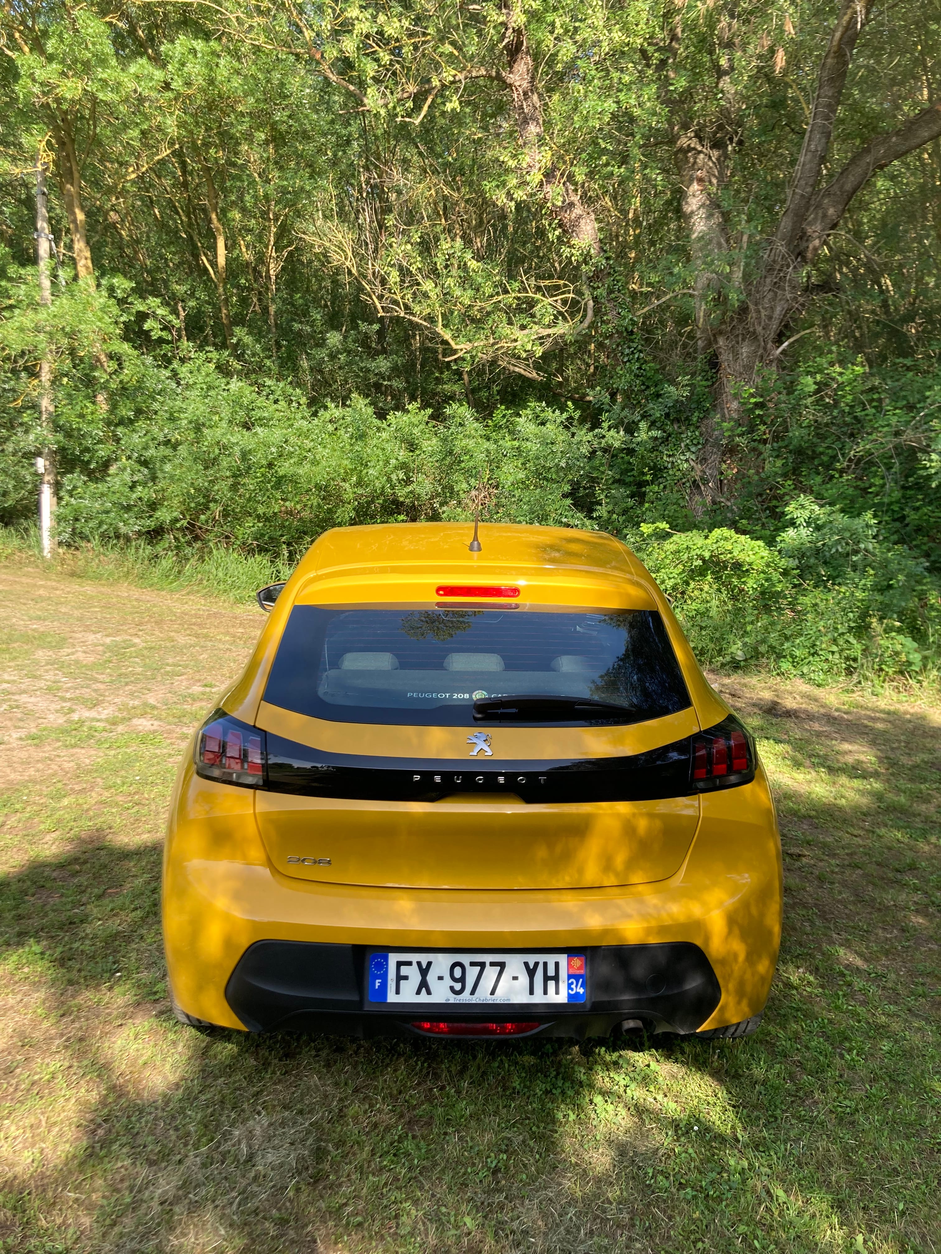 Peugeot 208 avec Apple CarPlay