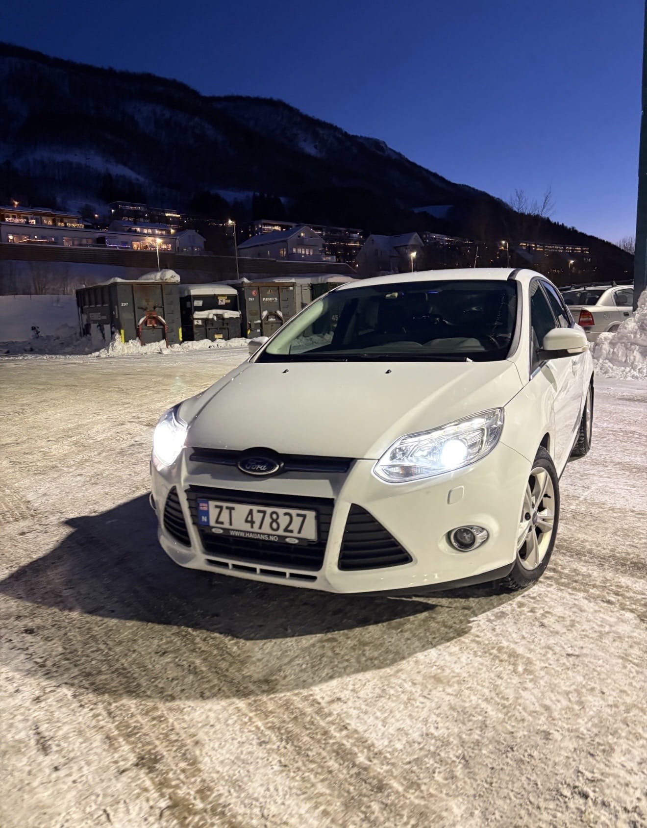 Ford Focus mit Winterreifen