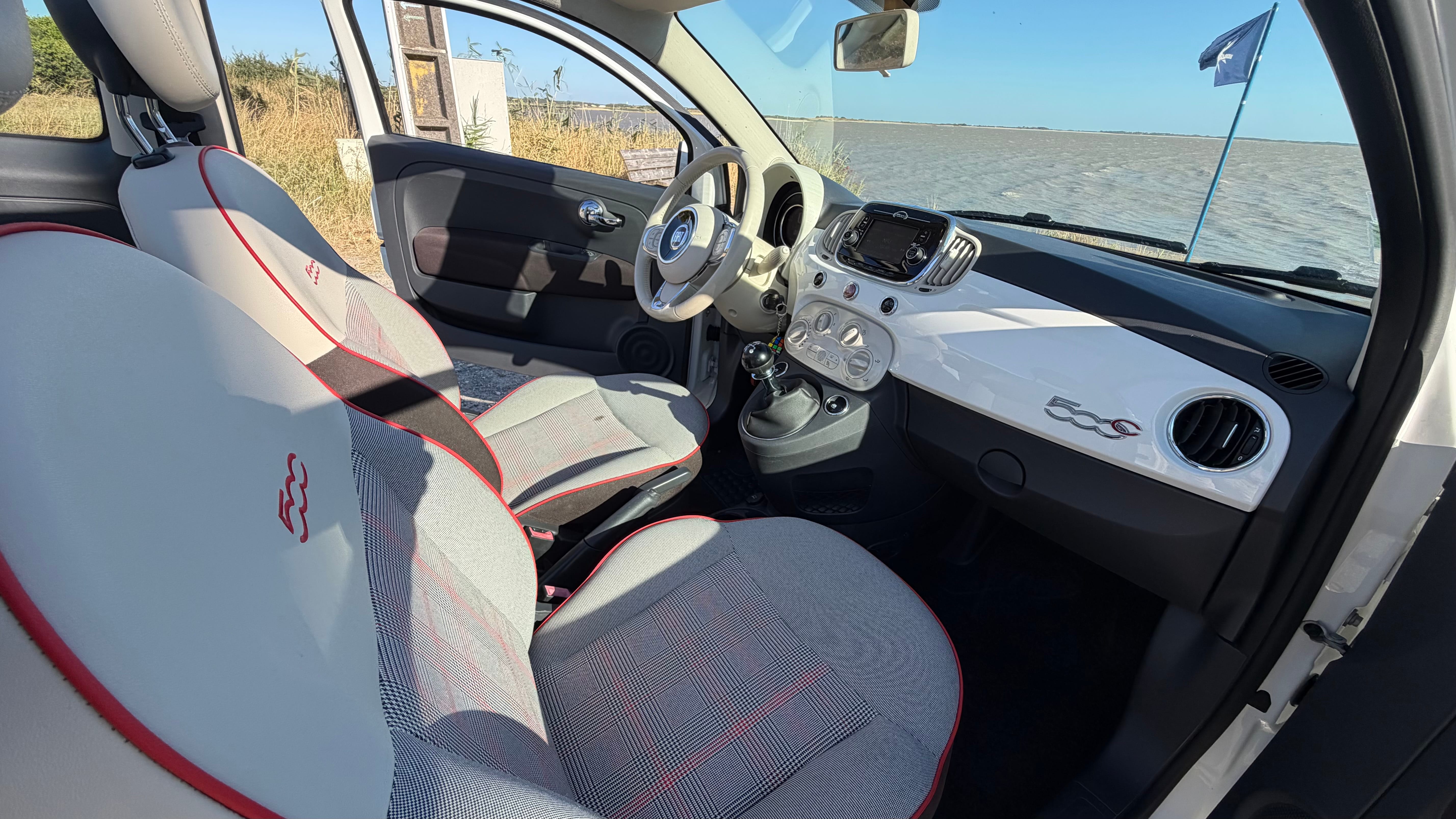Fiat 500 C - Cabriolet dispo 24/24 avec Autoradio