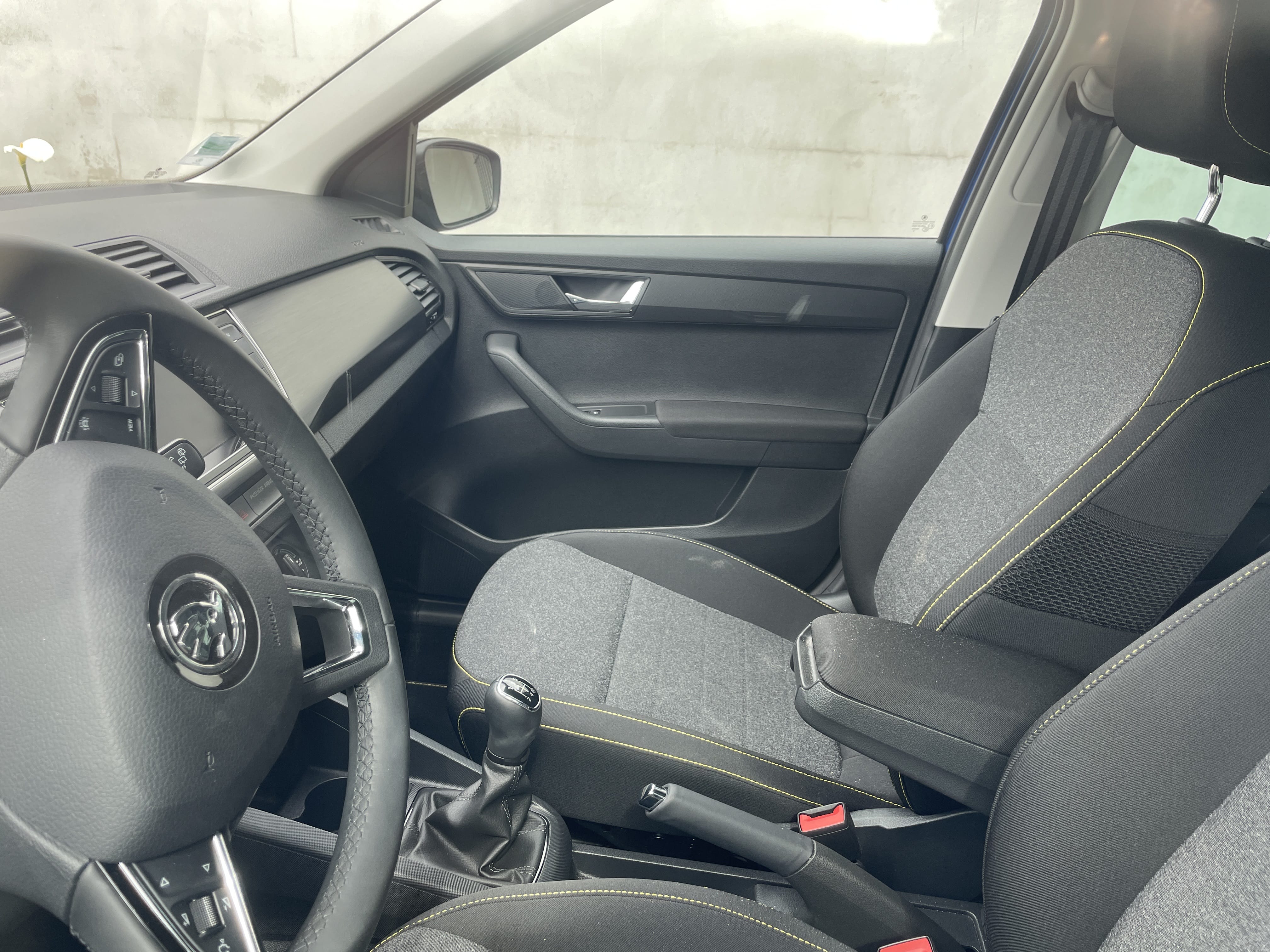 Skoda Fabia avec GPS