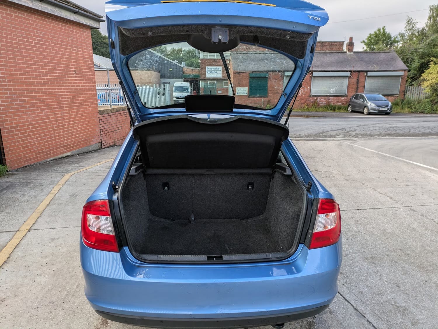 Skoda Rapid med Bluetooth audio