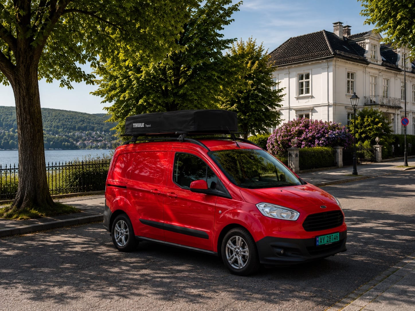 Ford Transit Courier Varebil med Lydinngang