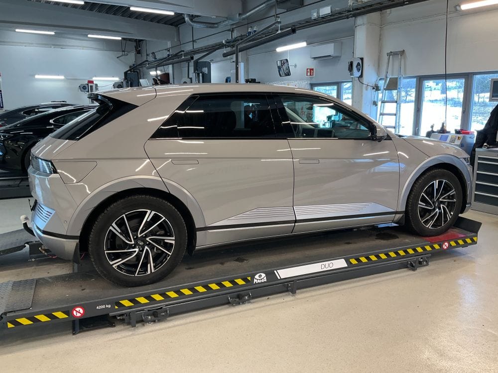 Hyundai Ioniq 5 med Aircondition