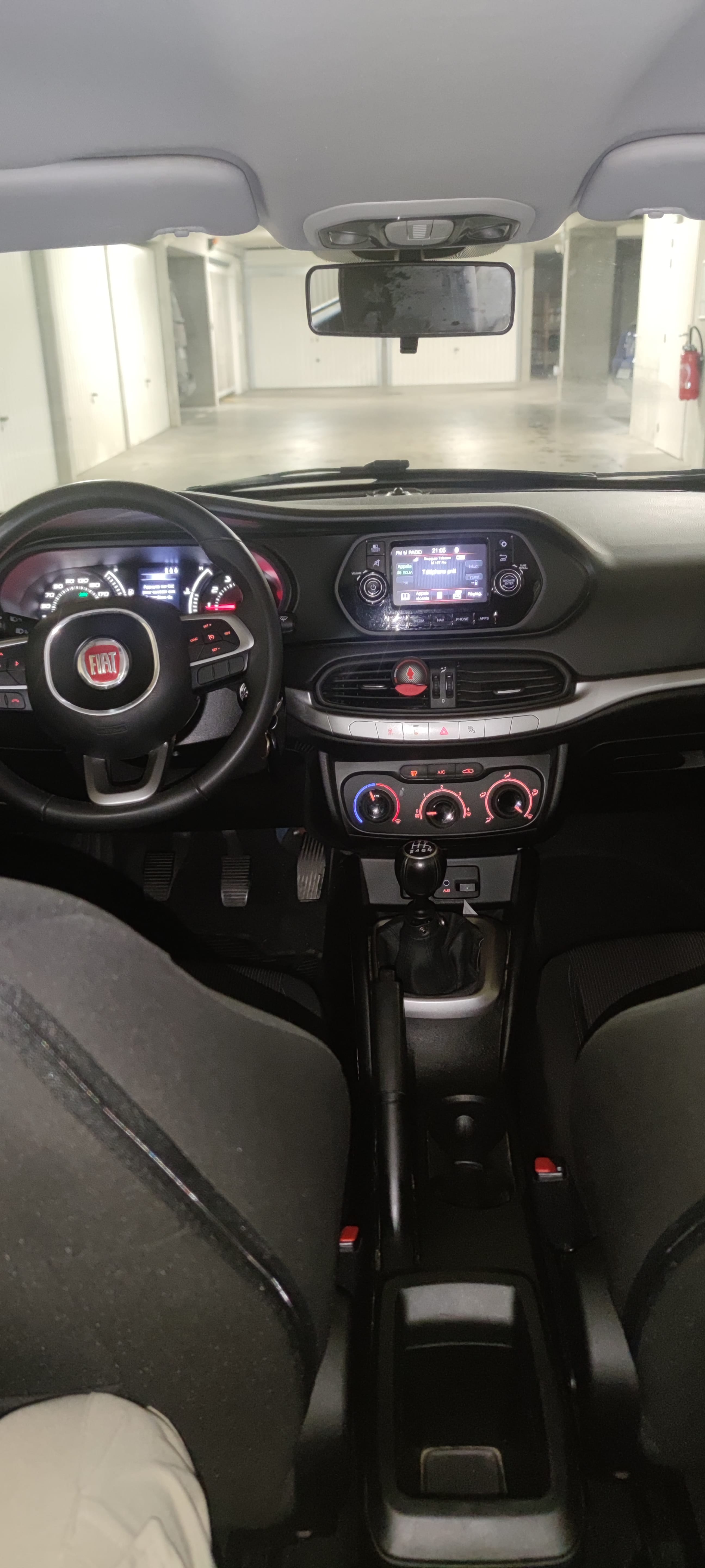 Fiat Tipo with Baby seat