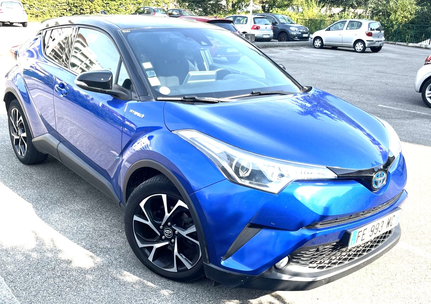 Toyota C-HR, 2019, Essence 95 / Électrique (hybride), automatique