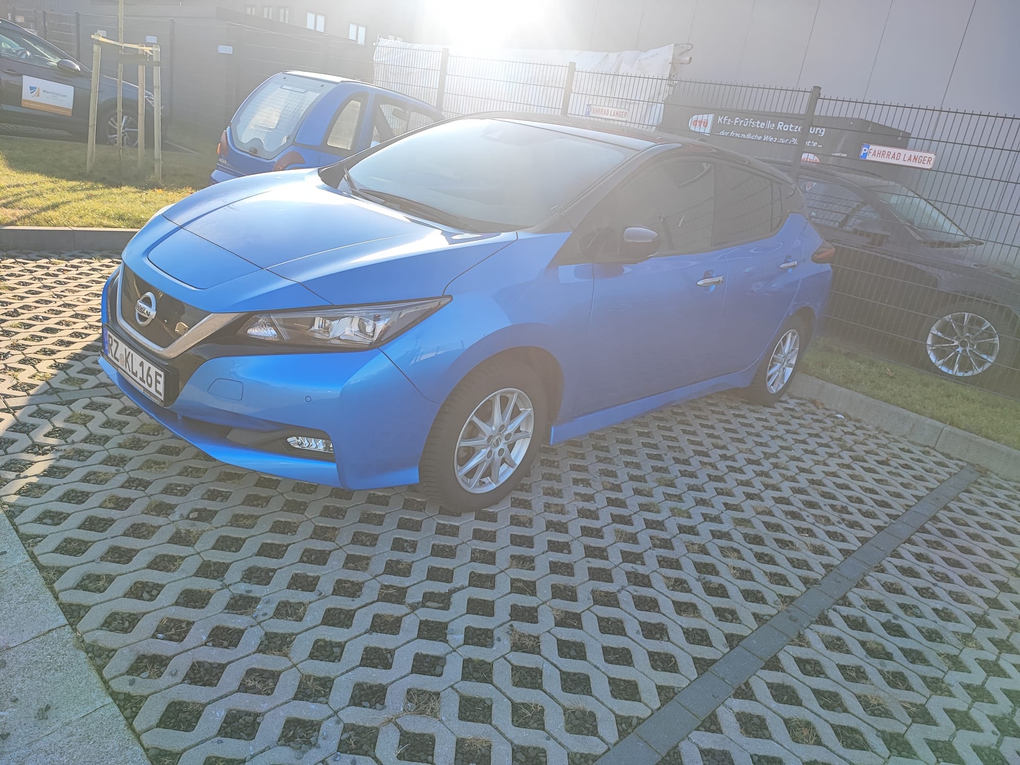 Nissan Leaf mit Klimaanlage