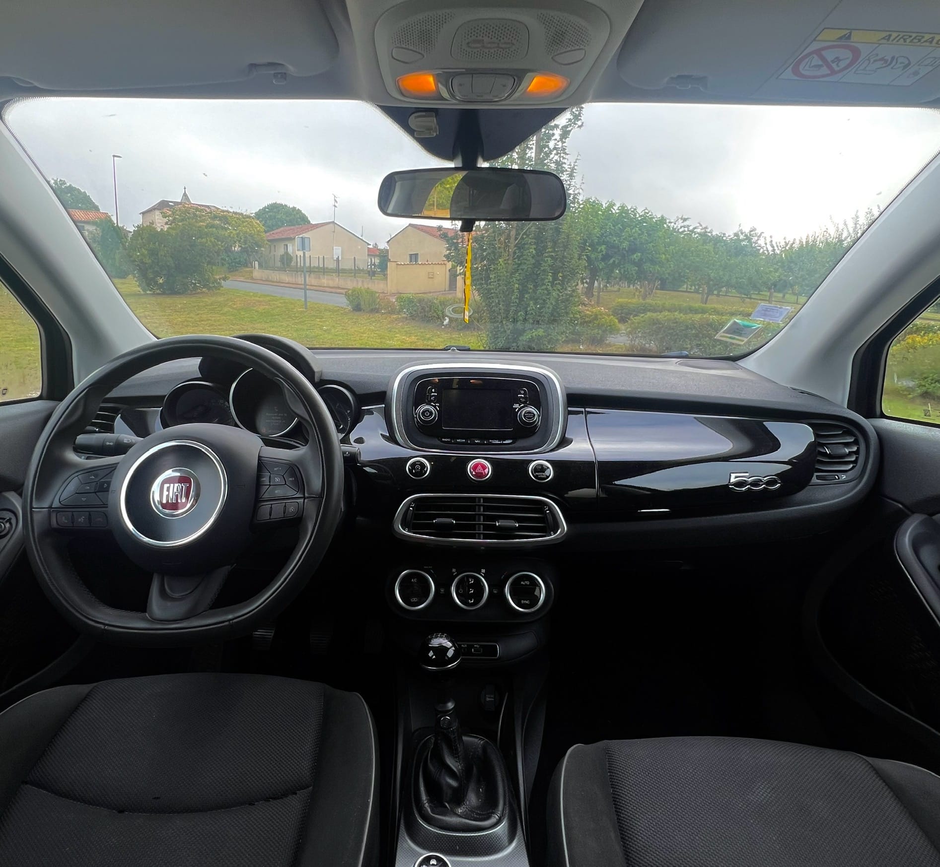 Fiat 500 X avec GPS