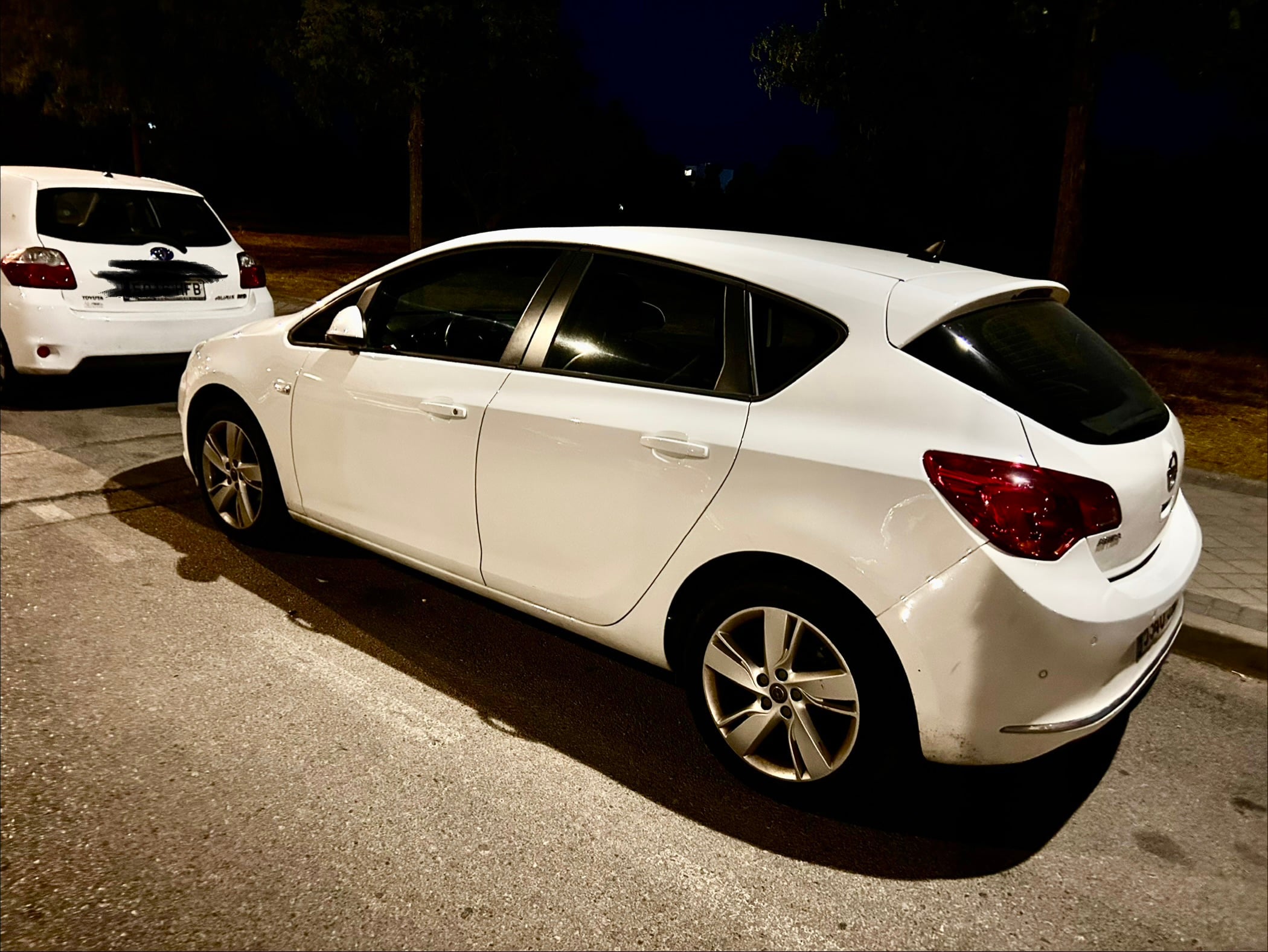 Opel Astra met Achteruitrijcamera