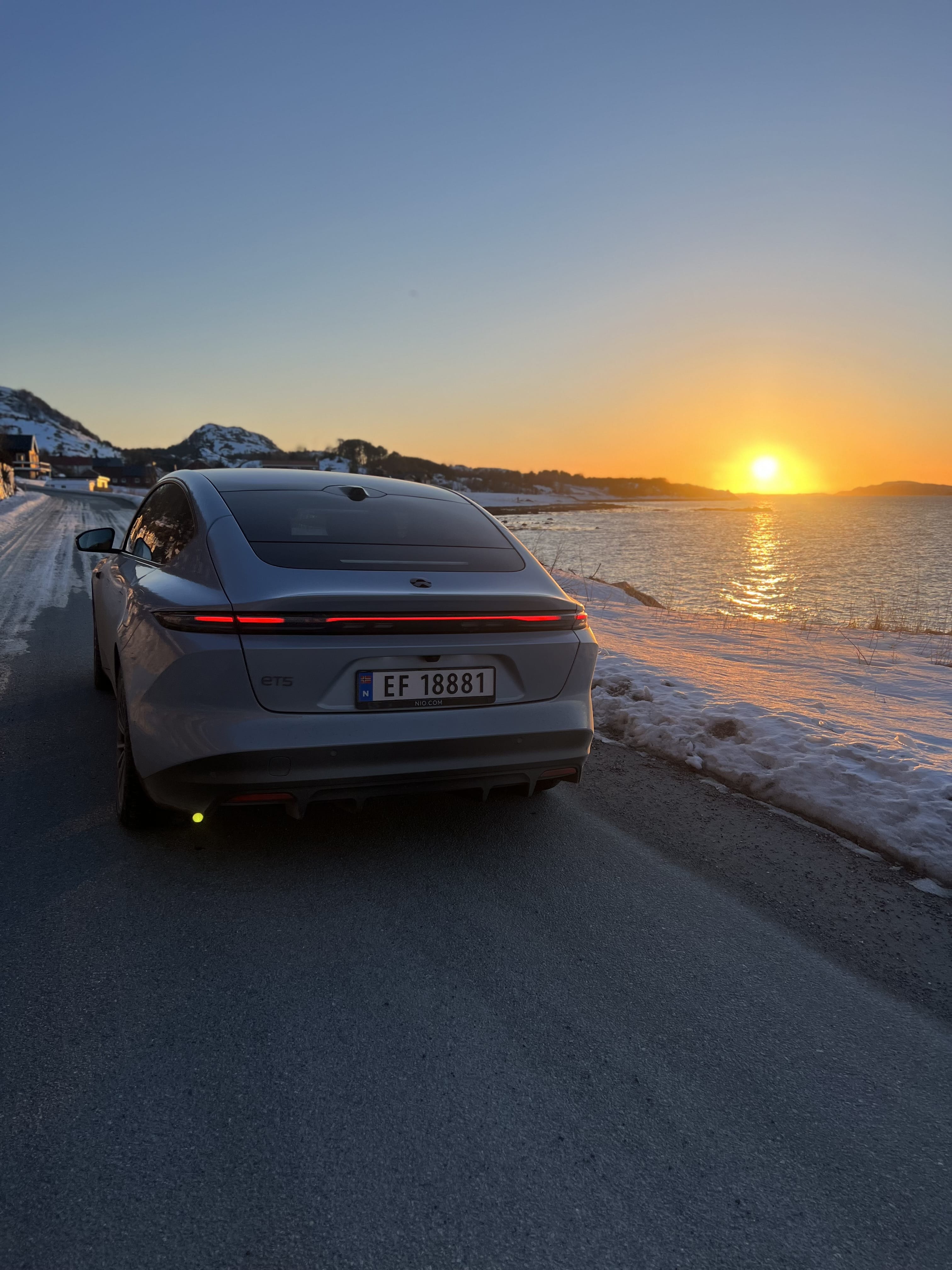 Nio ES8 med GPS
