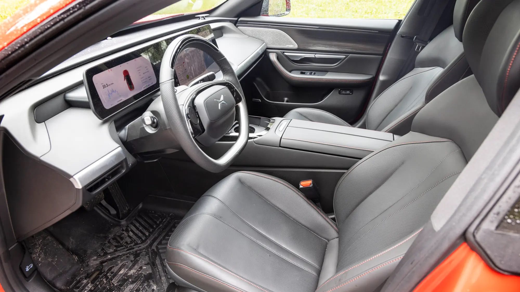 Xpeng P7 med Aircondition