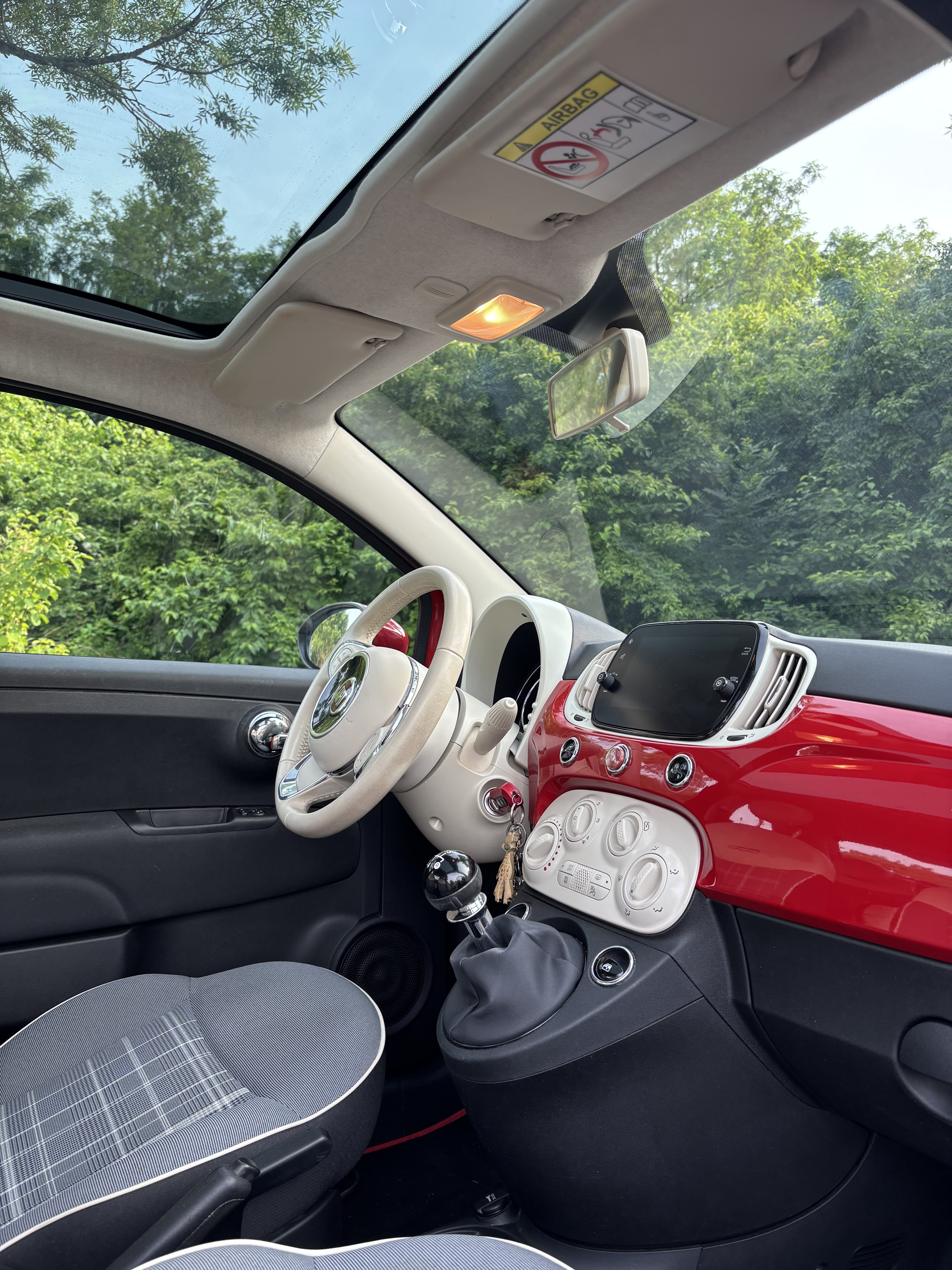 Fiat 500 avec Audio Bluetooth
