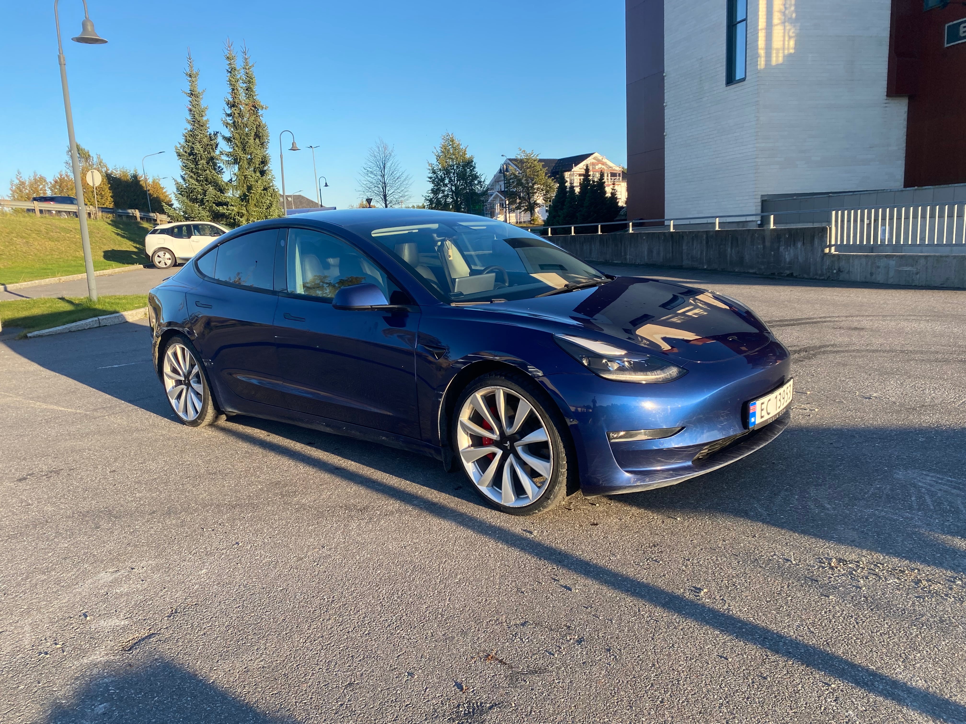 Tesla Model 3 Performance Selvbetjent with Backup camera