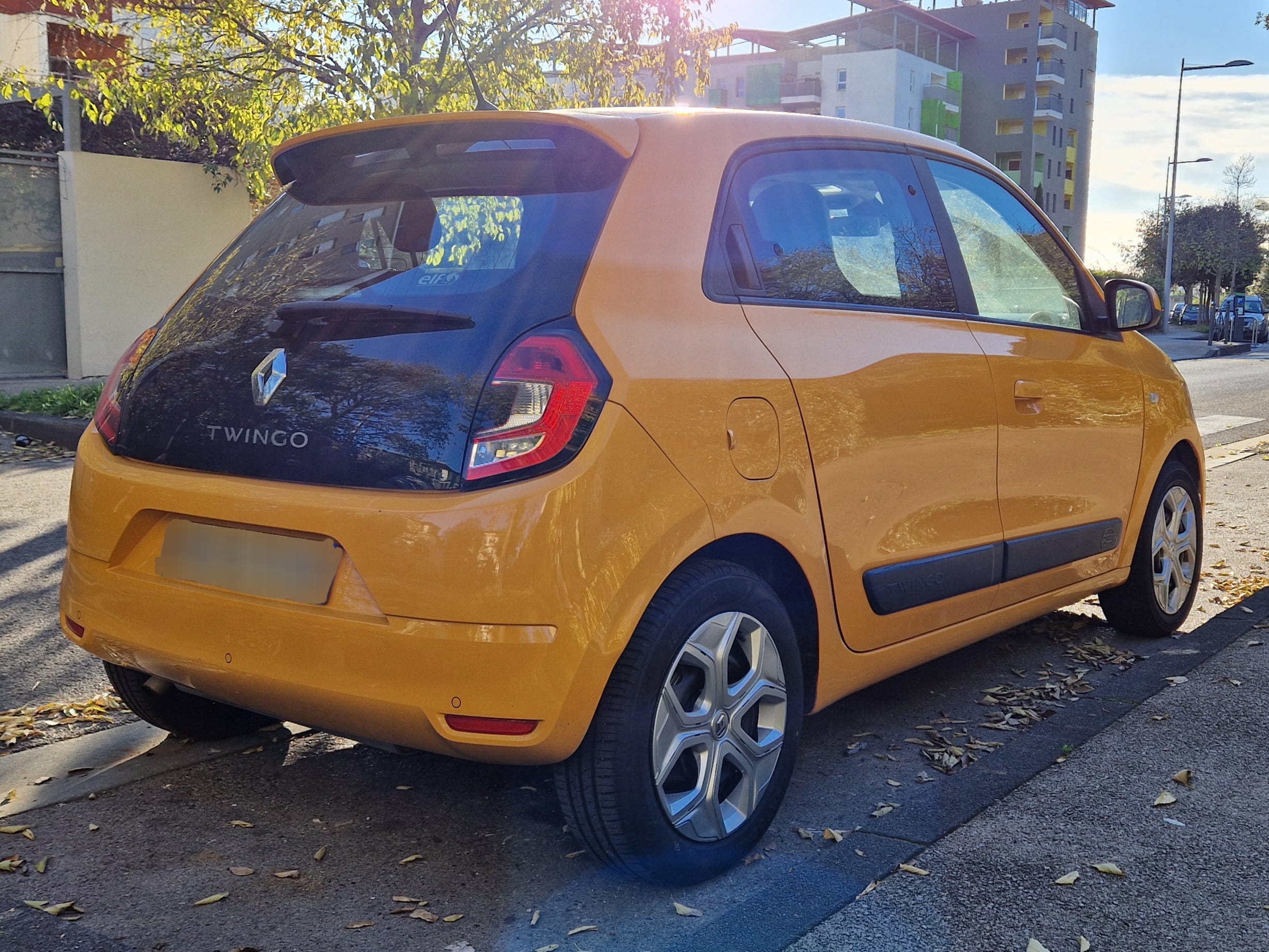 Renault Twingo III avec Siège bébé