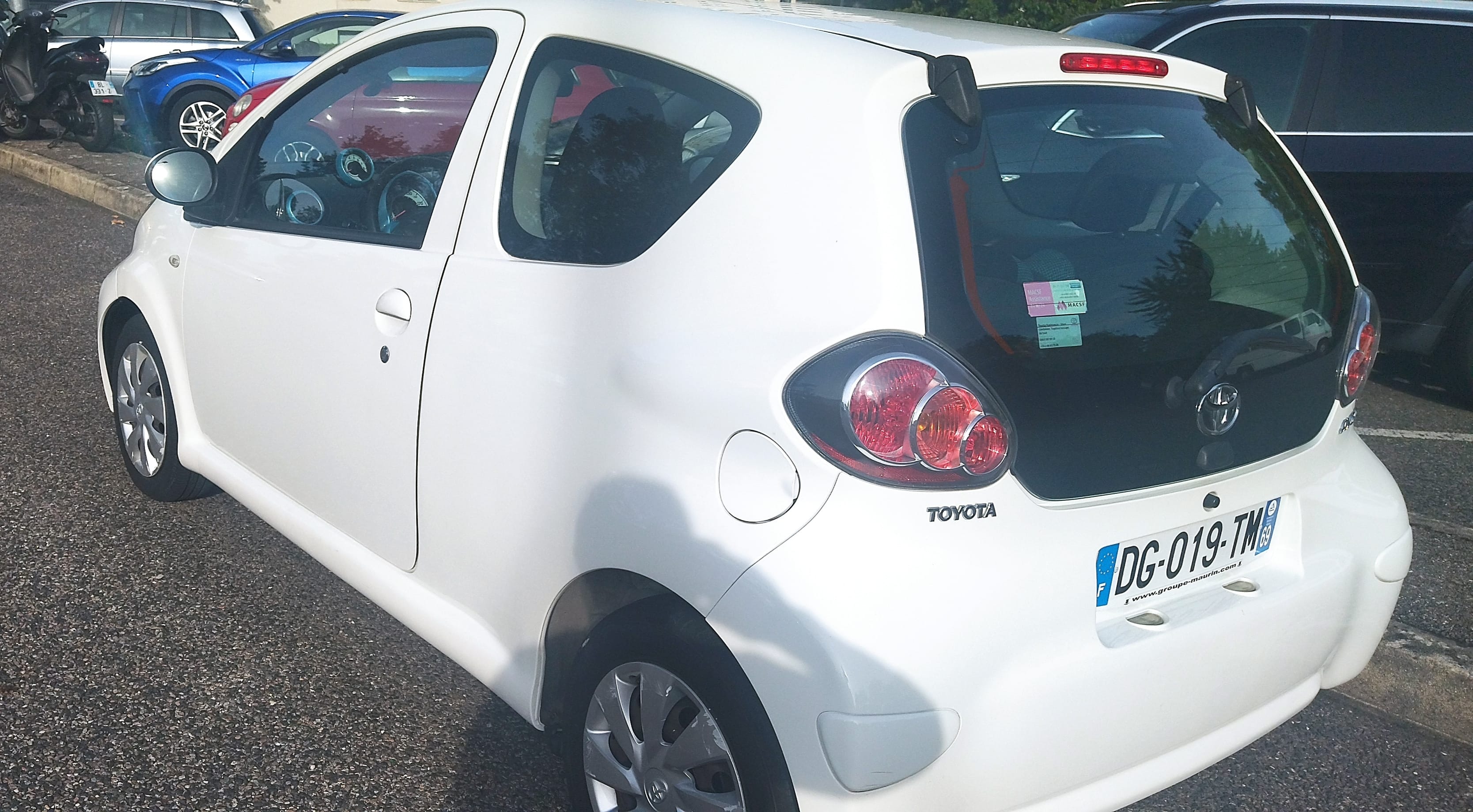Toyota Aygo II avec Pneus neige