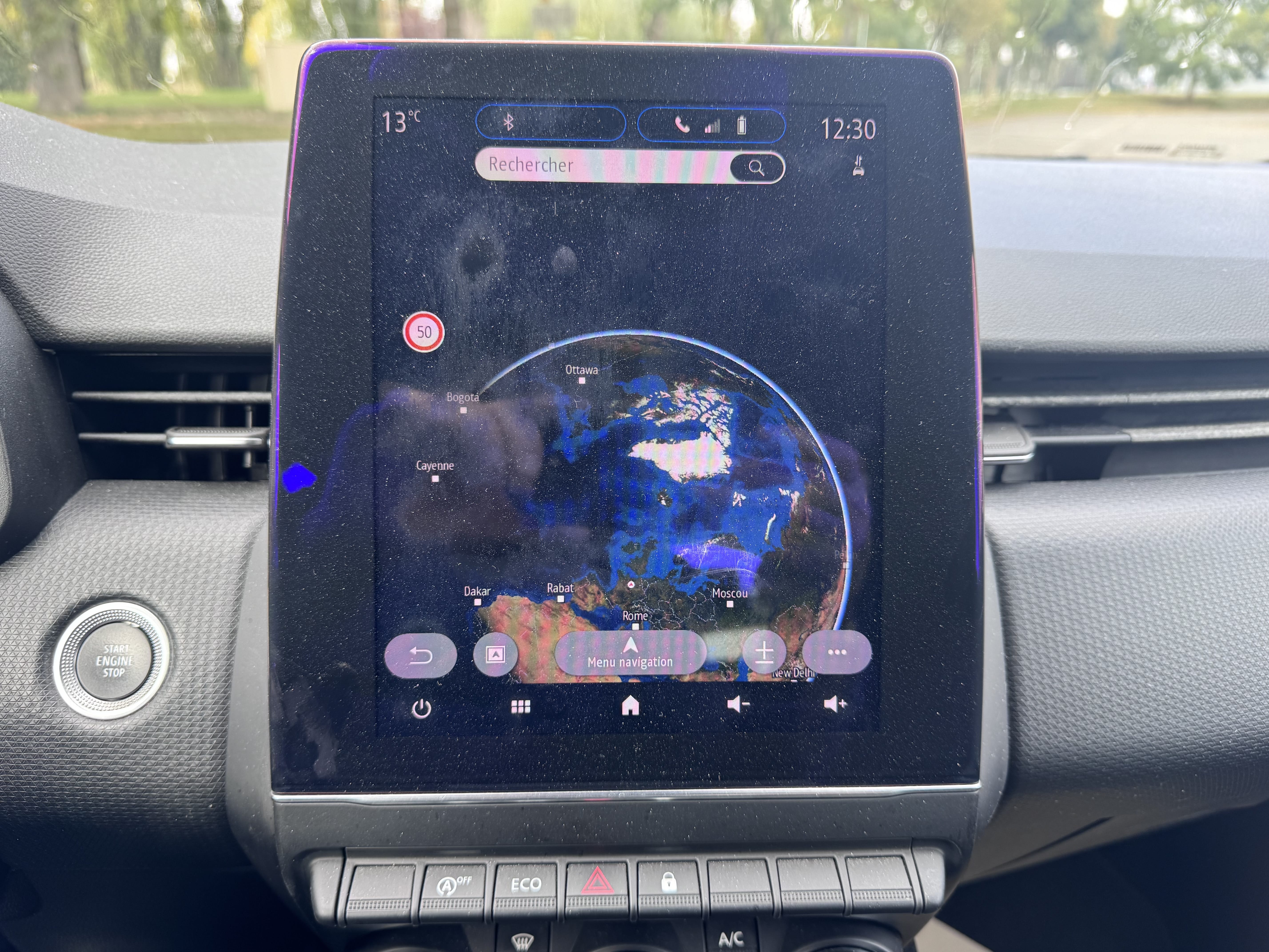 Renault Clio avec GPS