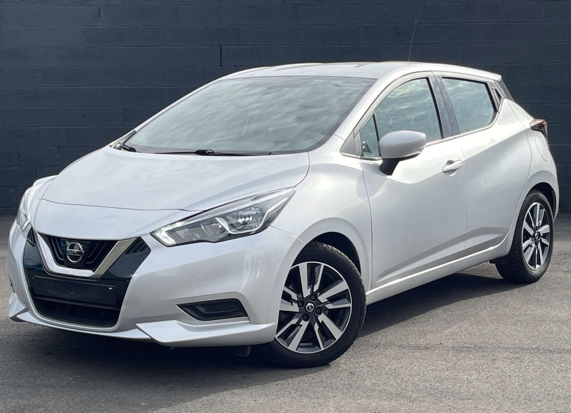 Nissan Micra N-connecta, GPS, Airco (Gare du Midi), 2018, Euro 95 (E10)