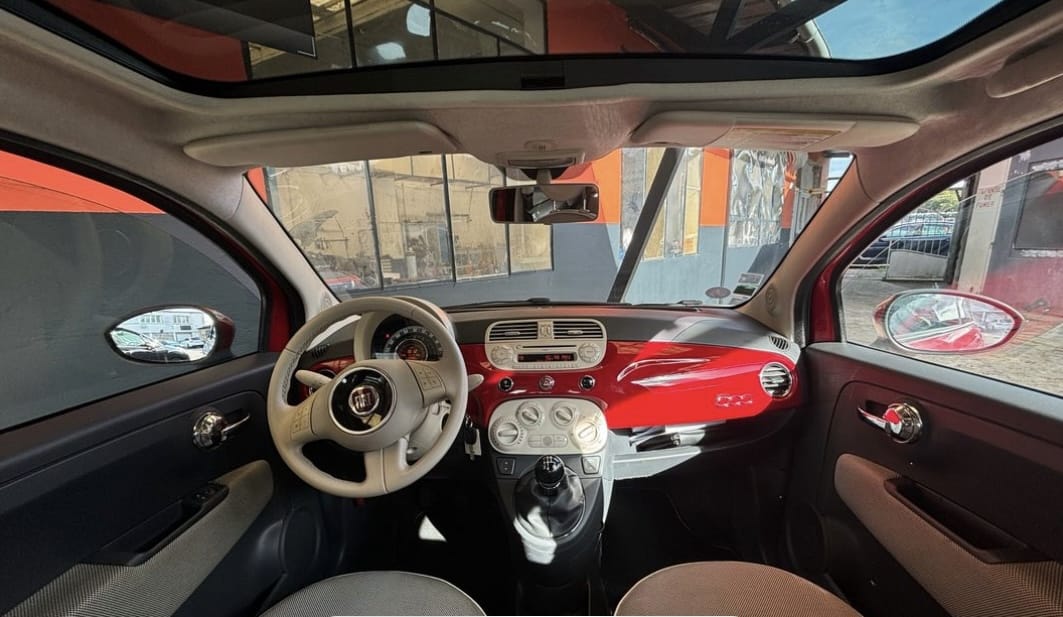 Fiat 500 Pop 1.2 essence TOIT PANORAMIQUE with Baby seat