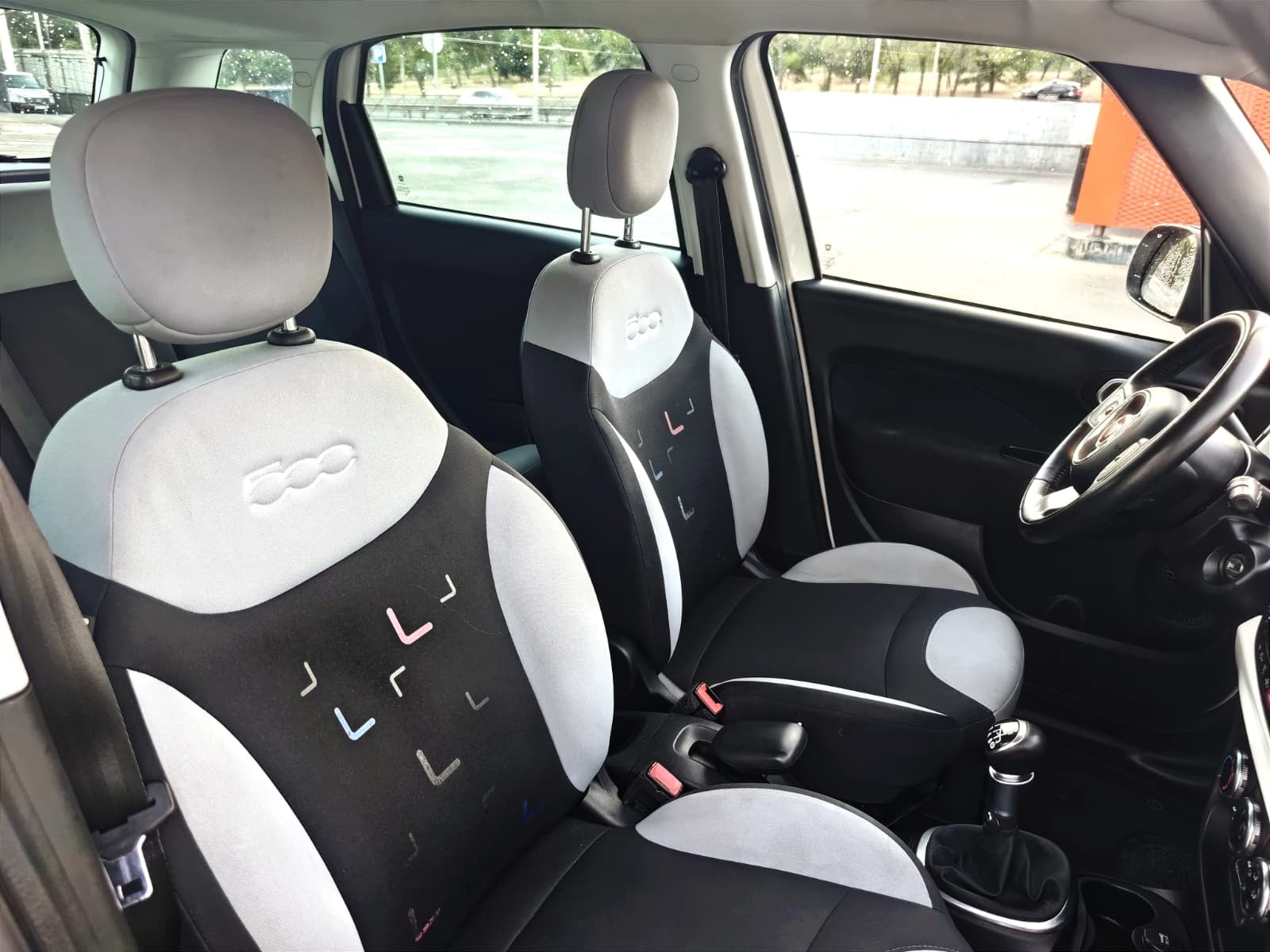Fiat 500L met USB-oplaadpoorten