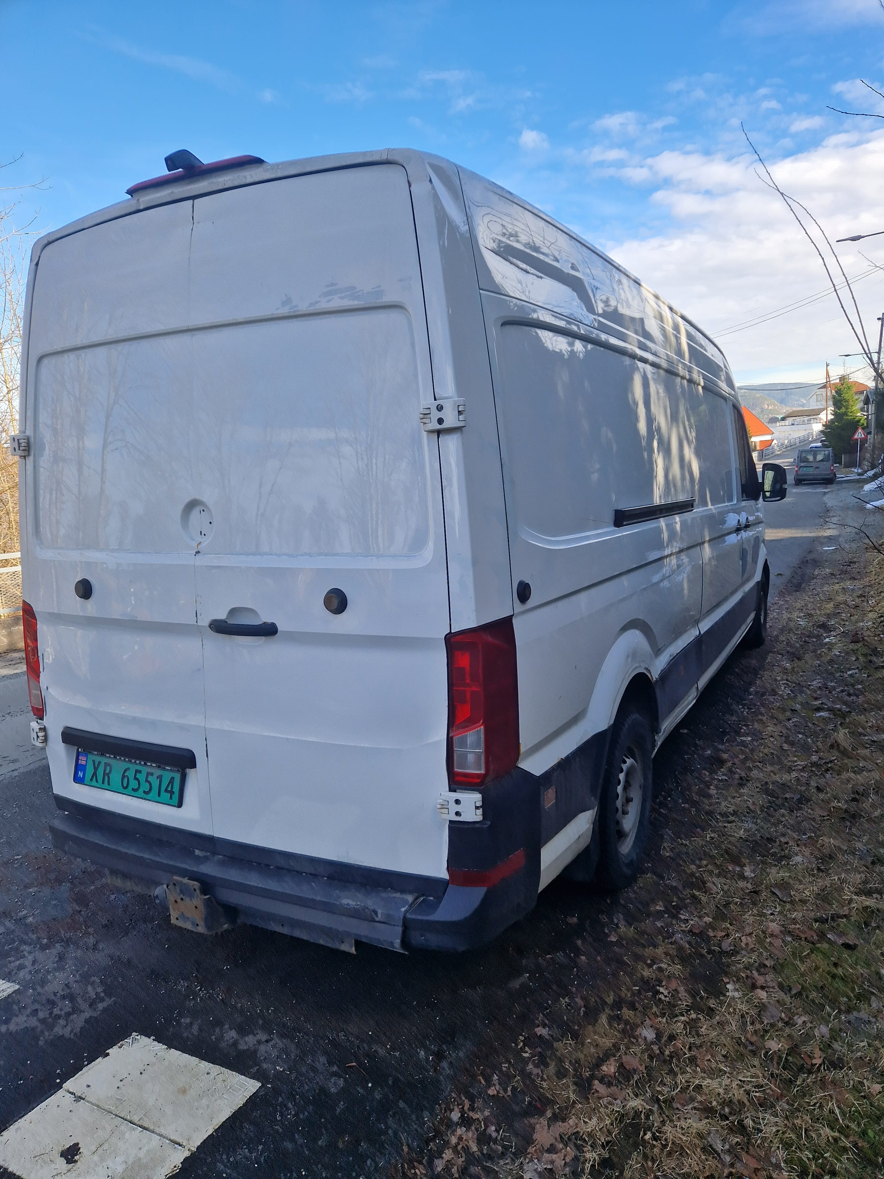 Volkswagen Crafter med Ryggekamera