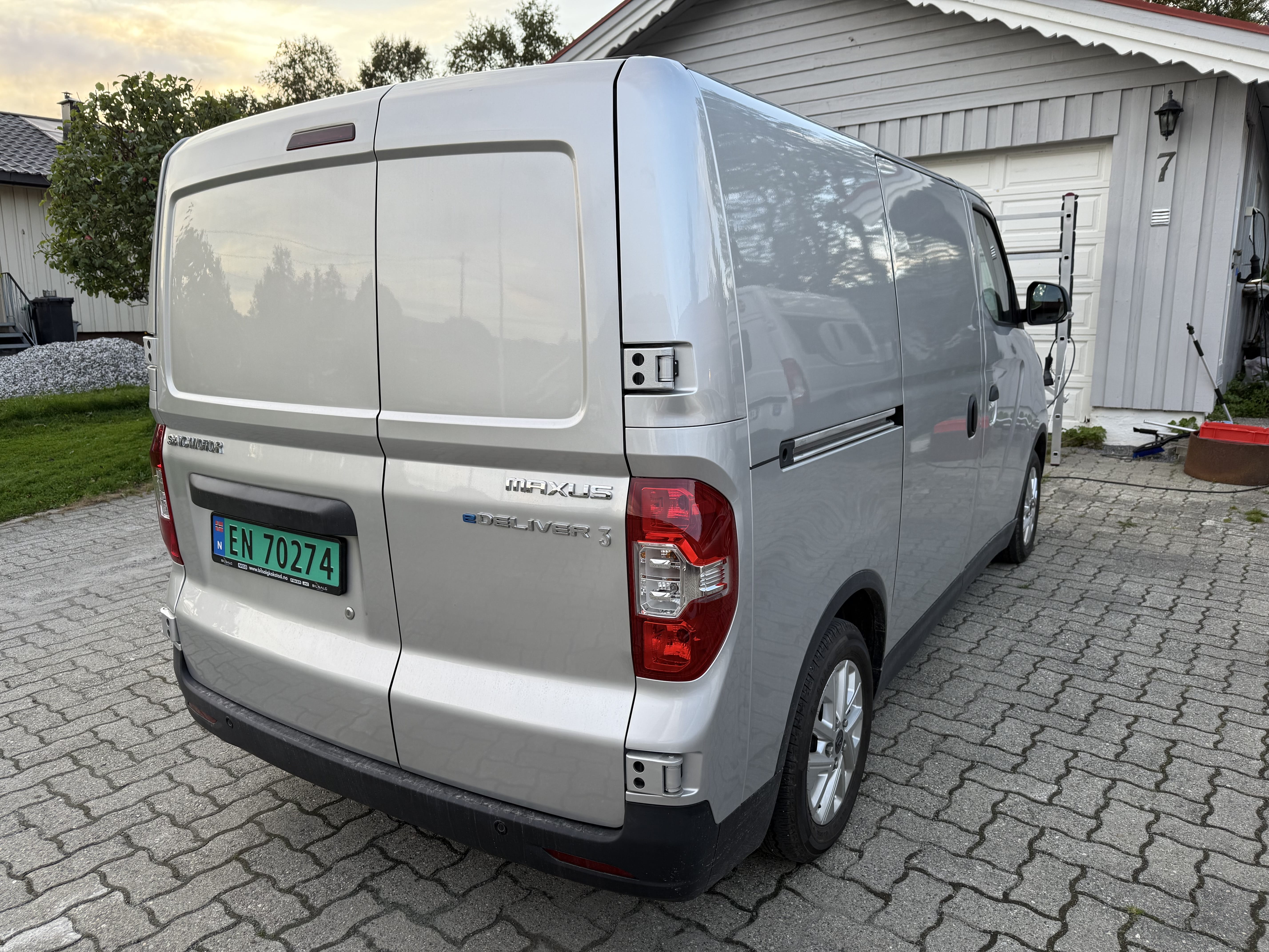 Maxus eDeliver 3 with GPS