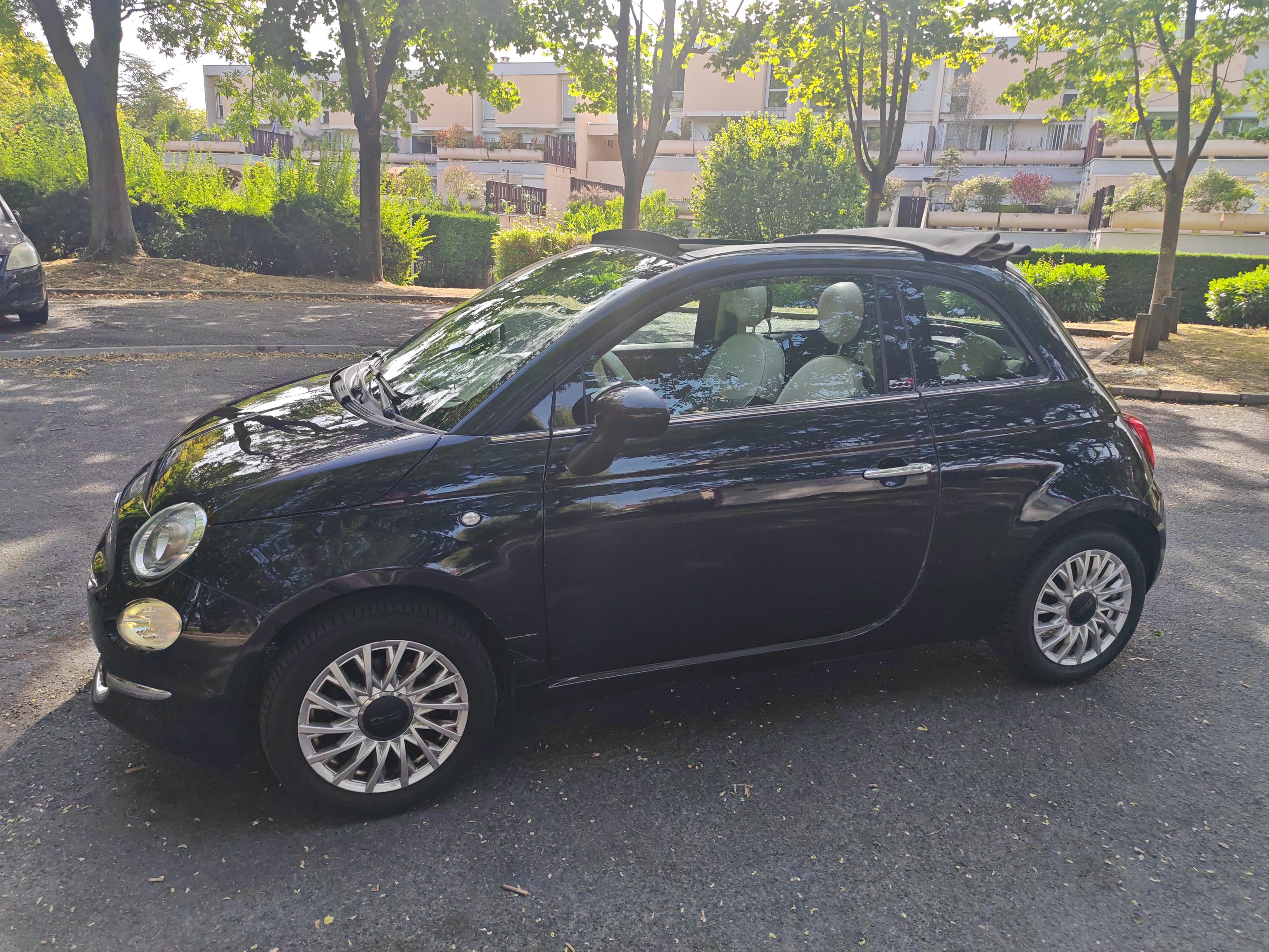Fiat 500 C avec Climatisation